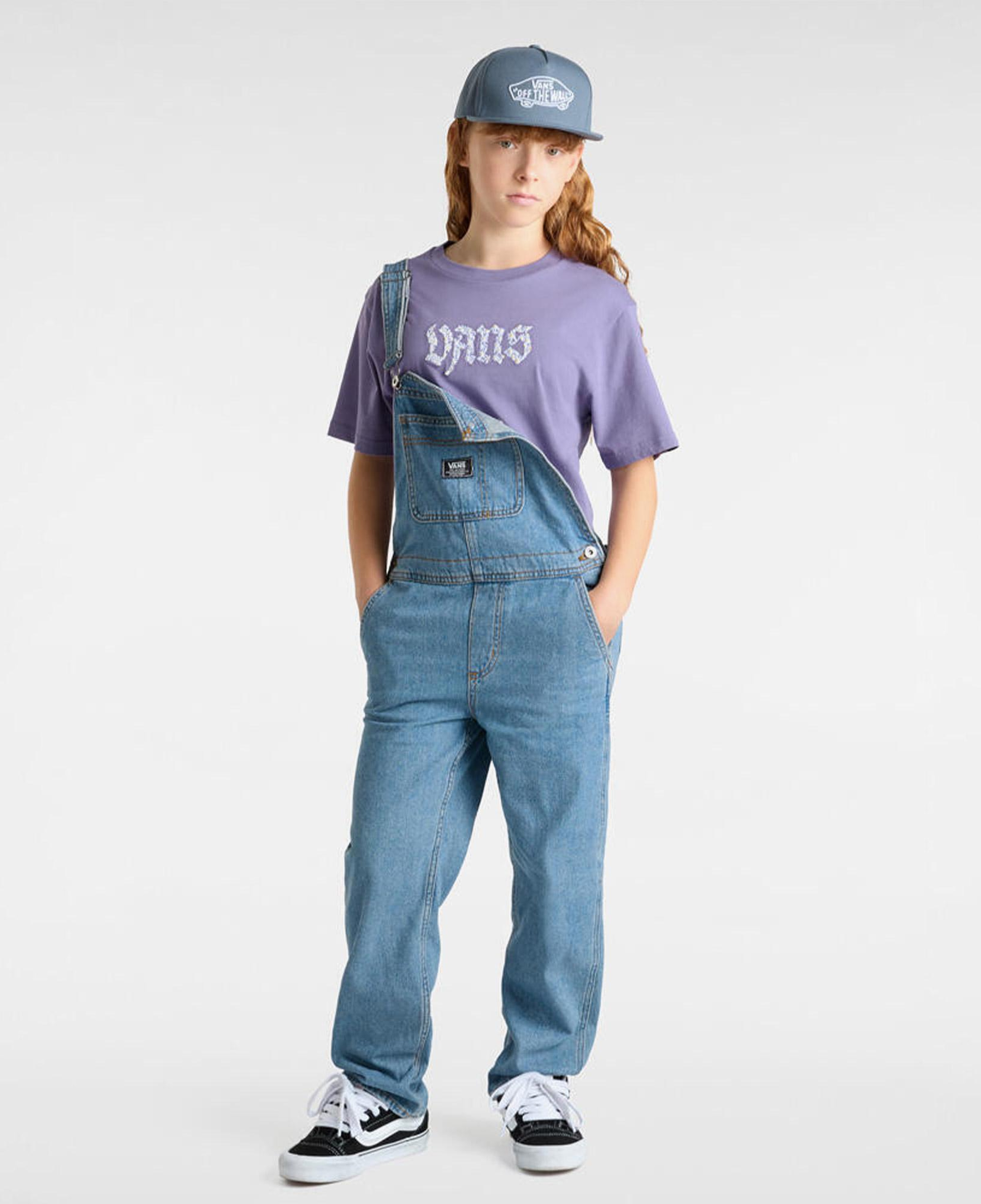 Vans Daisy Break Ss Çocuk Mor T-Shirt