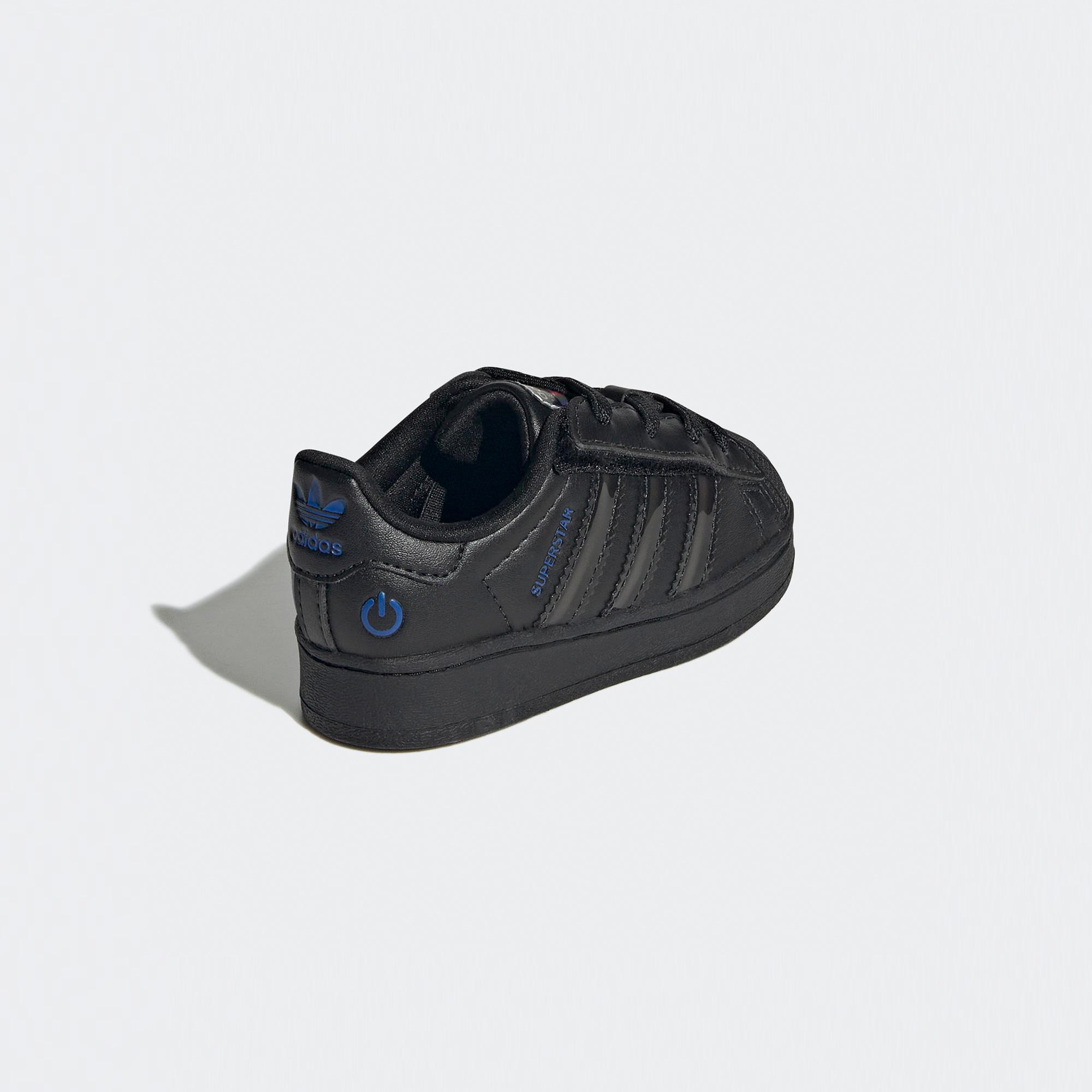 adidas Superstar Led Lights Cf El I Bebek Siyah Spor Ayakkabı