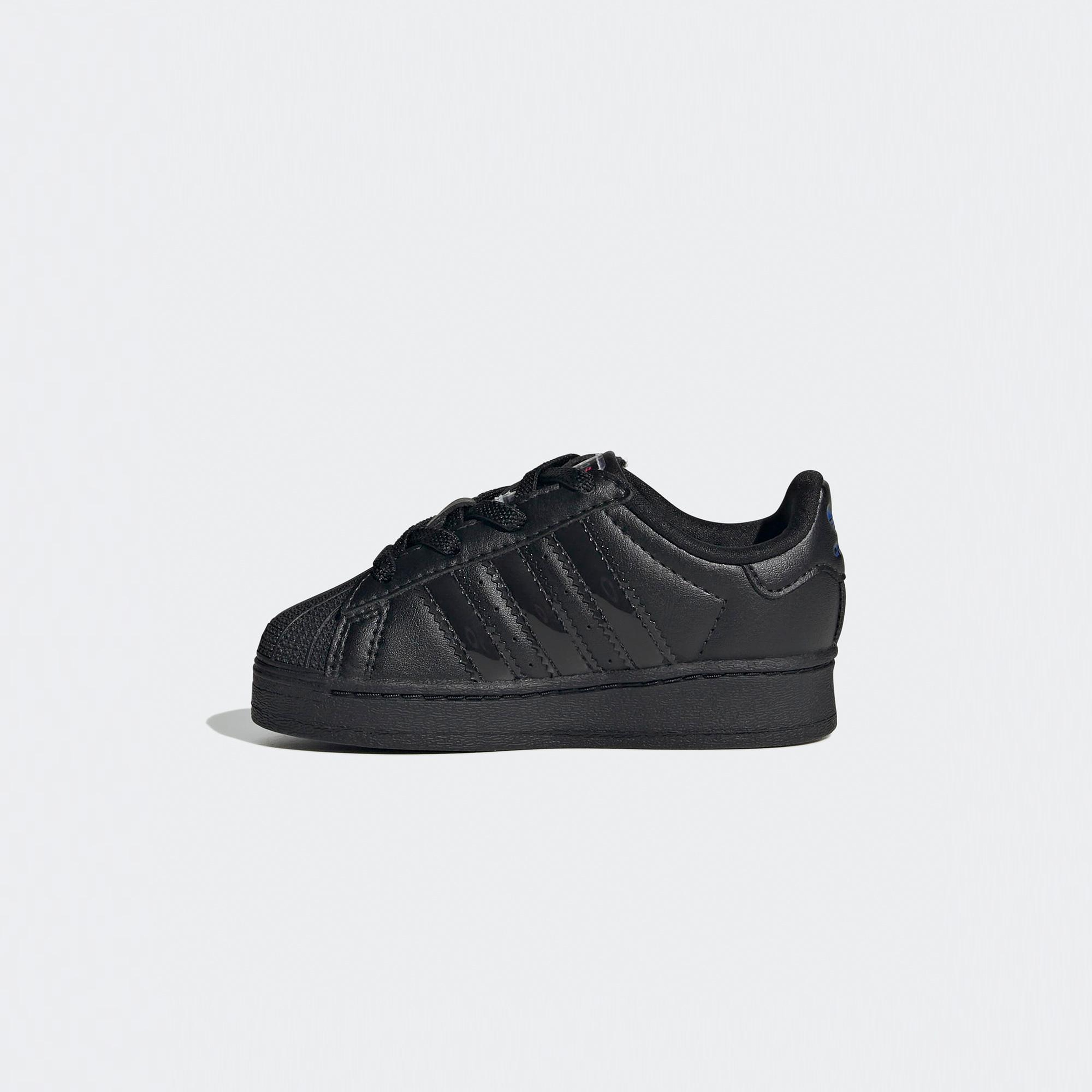 adidas Superstar Led Lights Cf El I Bebek Siyah Spor Ayakkabı