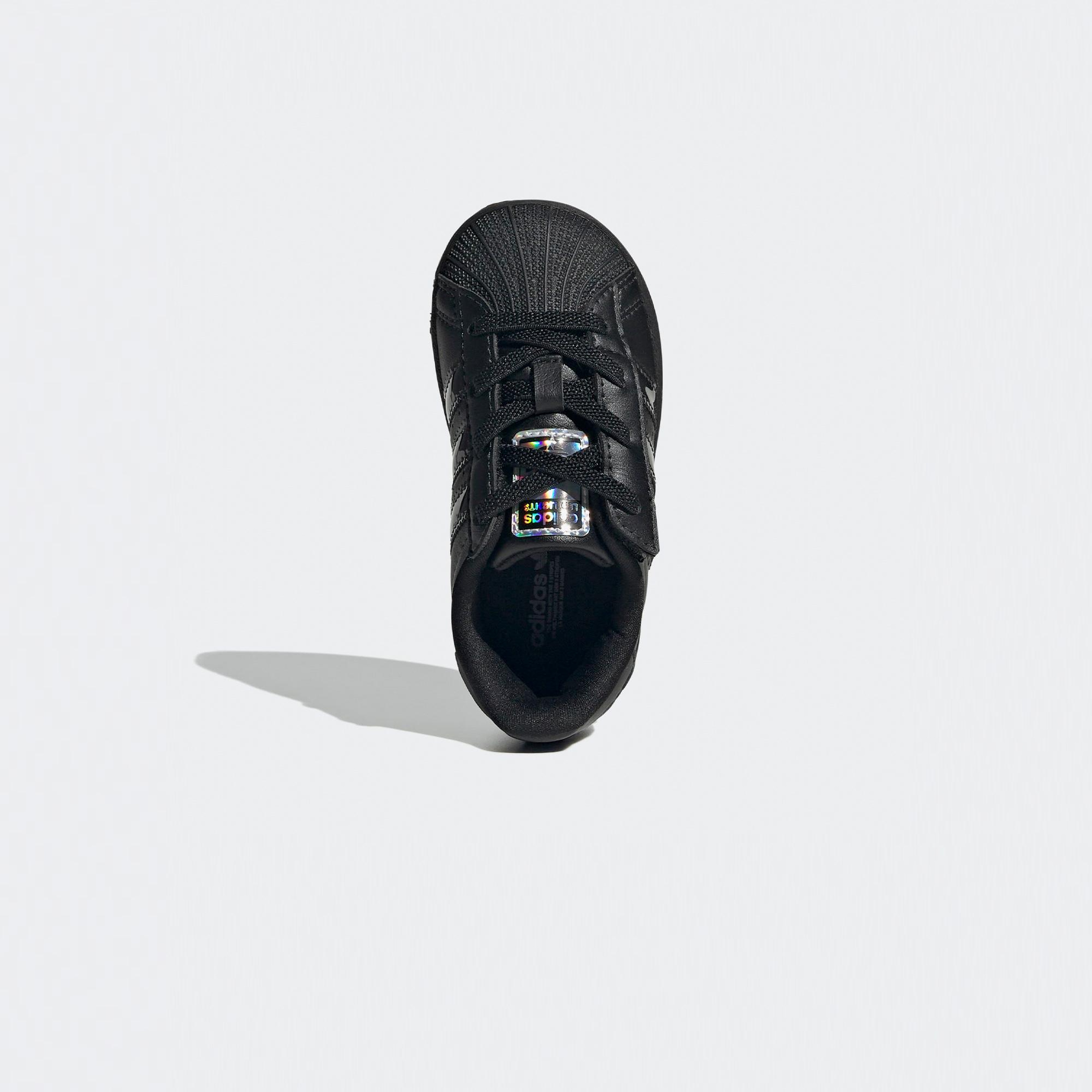 adidas Superstar Led Lights Cf El I Bebek Siyah Spor Ayakkabı