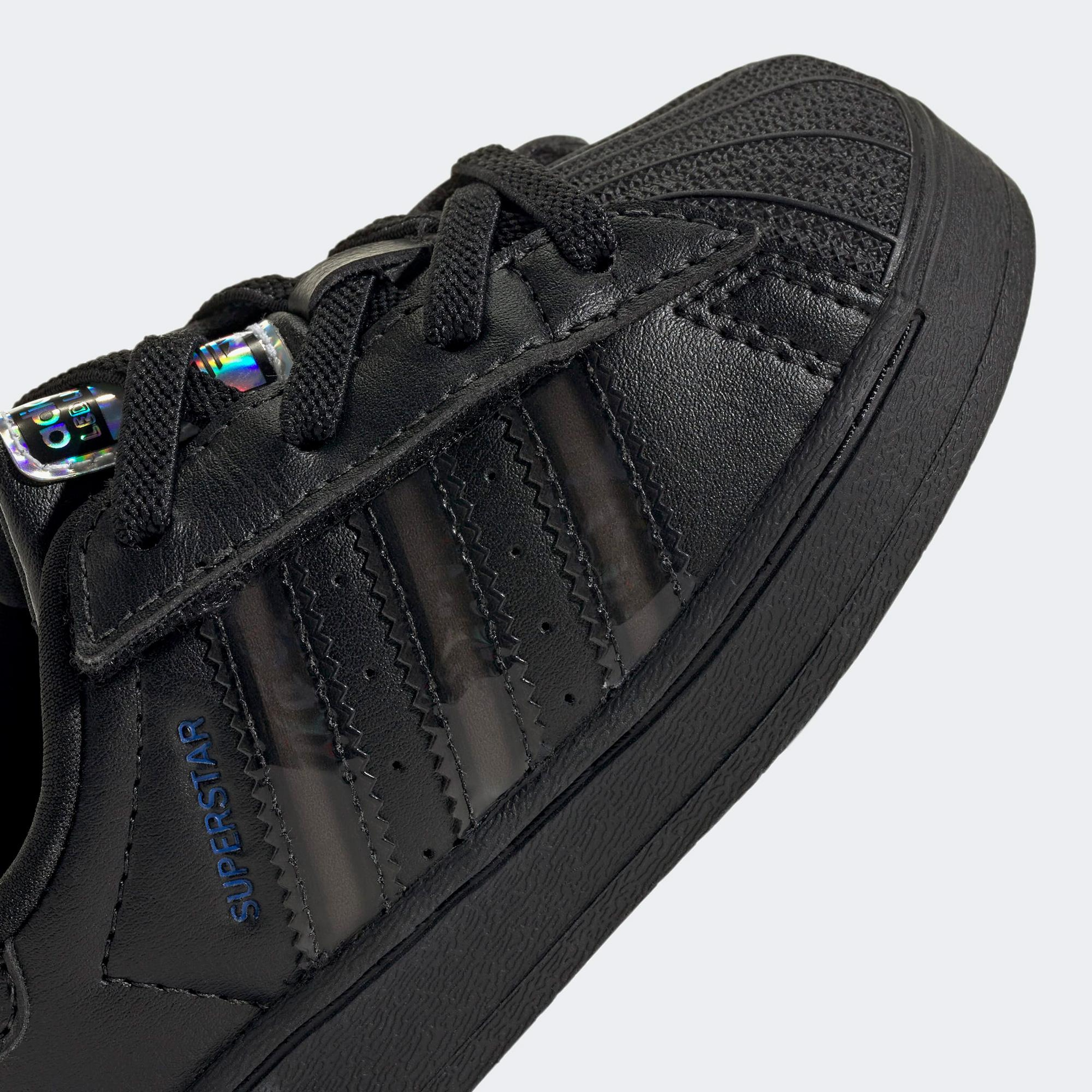 adidas Superstar Led Lights Cf El I Bebek Siyah Spor Ayakkabı