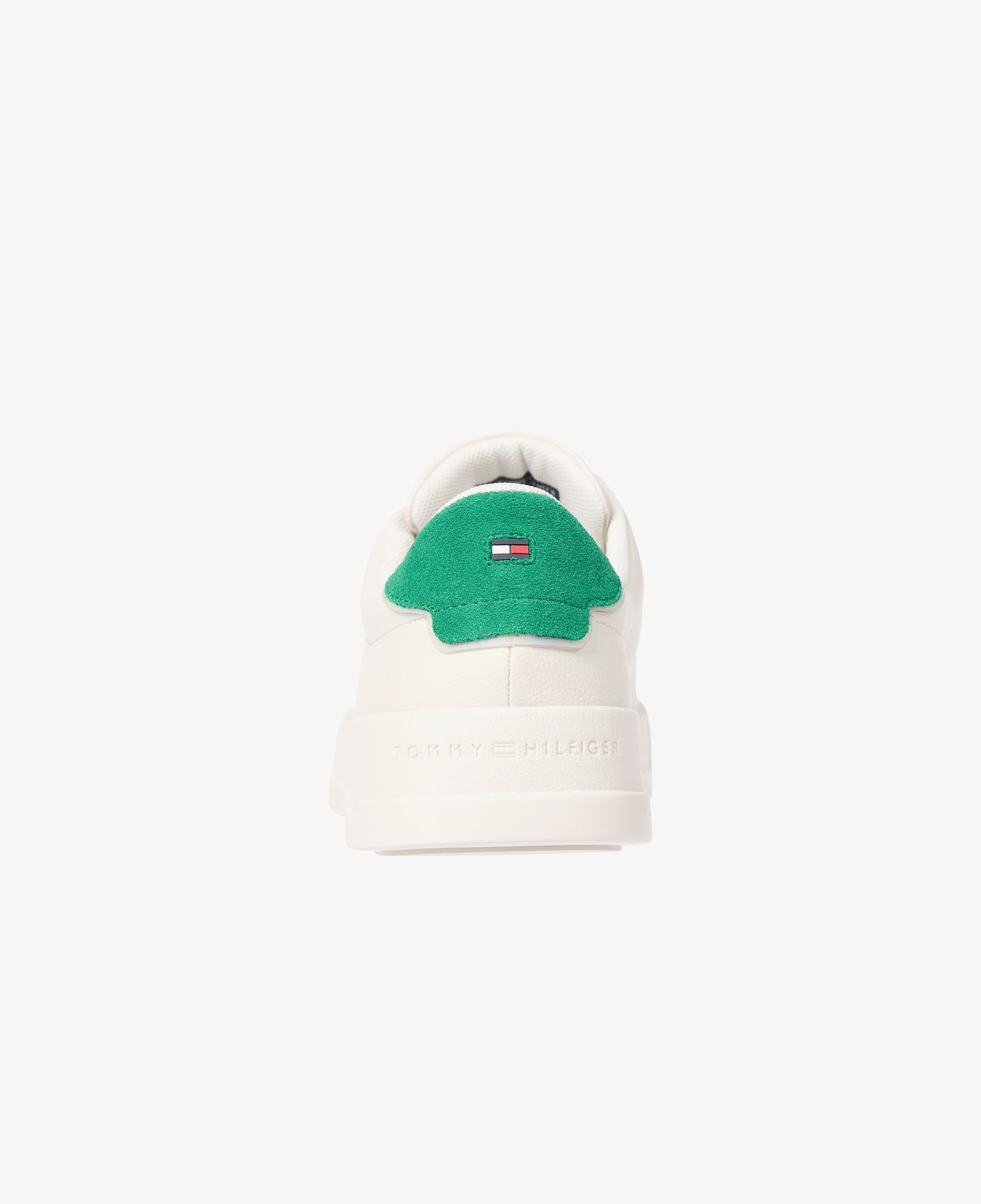 Tommy Hilfiger Court Leather Detail Essential Erkek Bej Spor Ayakkabı