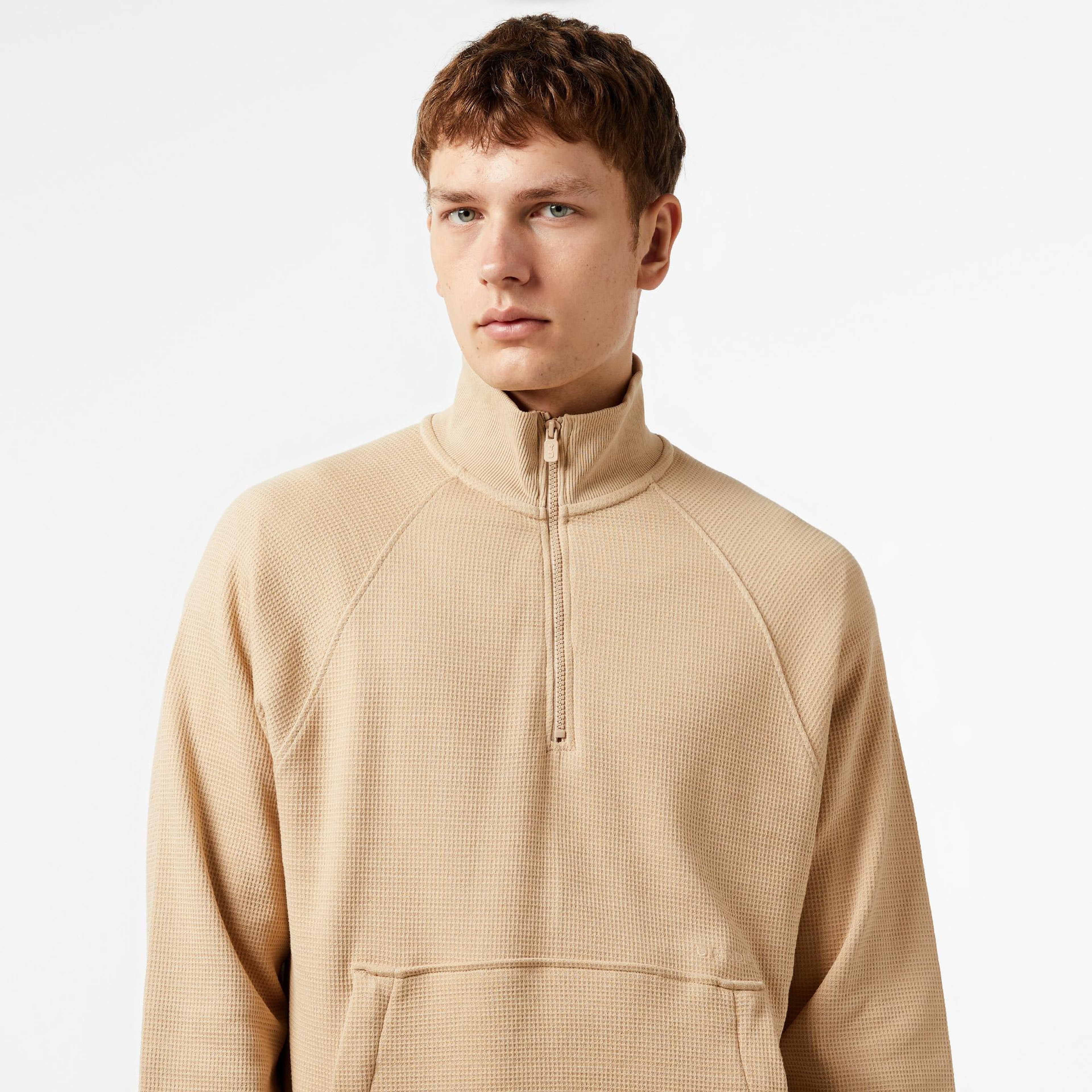 UNITED4 Erkek Krem Hoodie