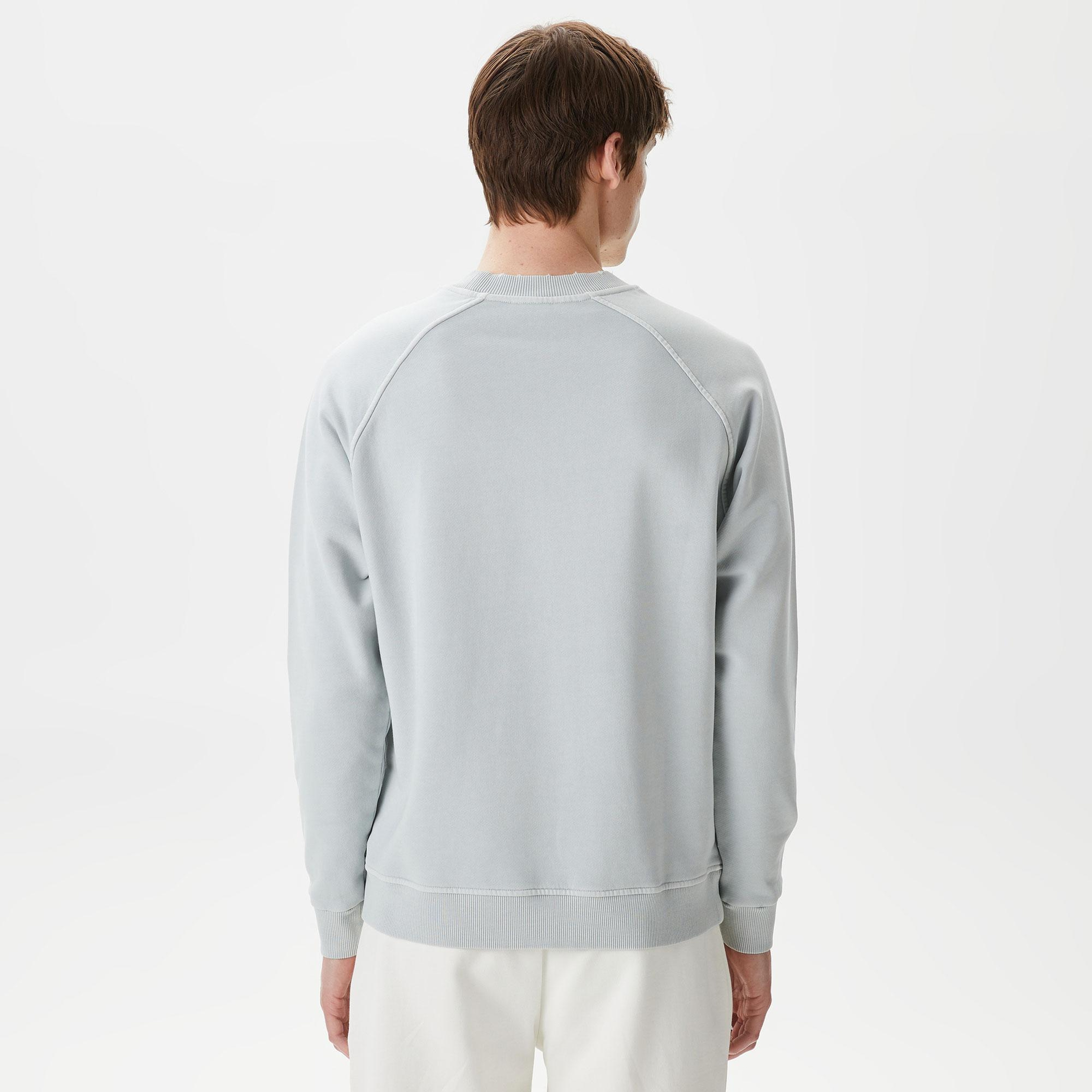 UNITED4 Classic Erkek Gri Sweatshirt