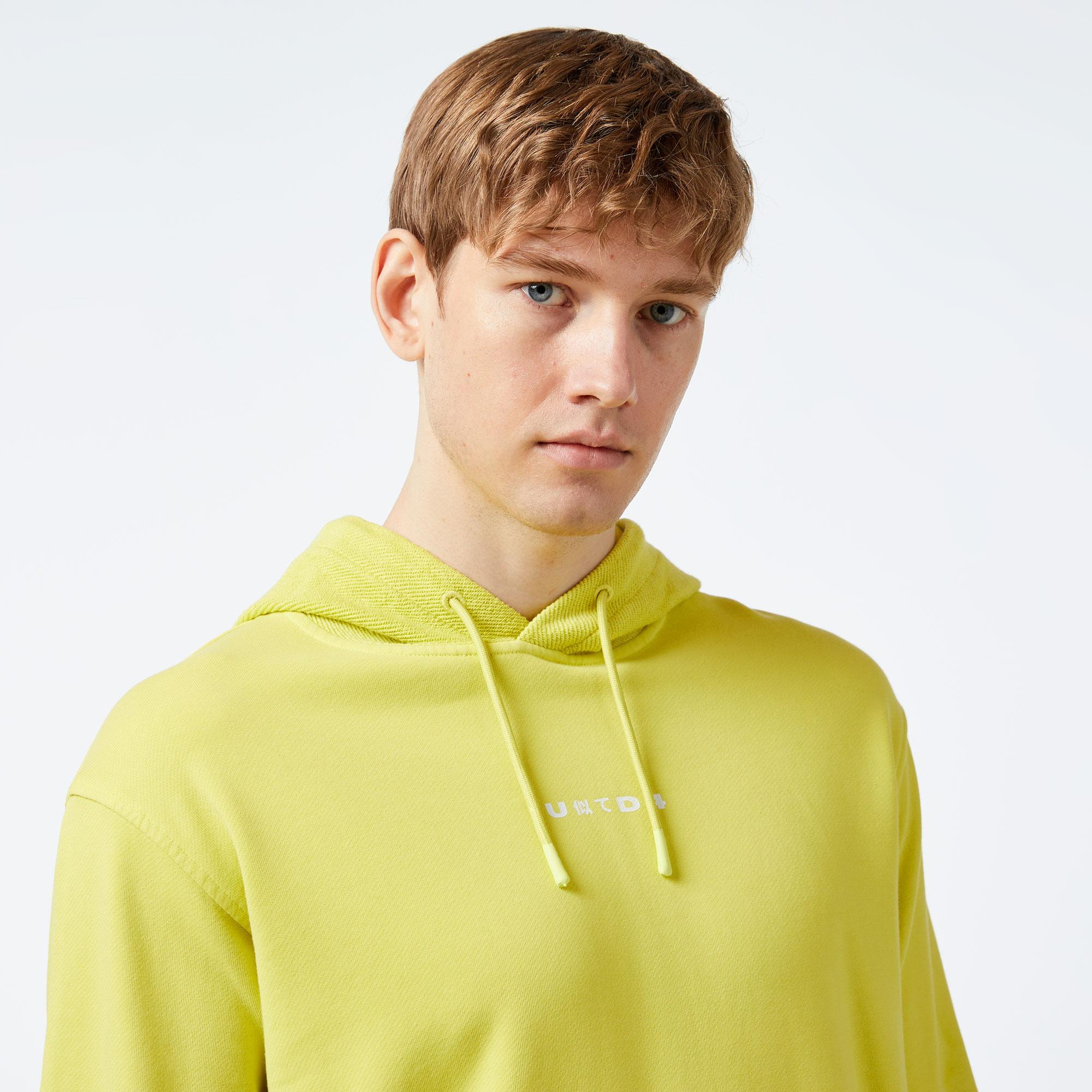 UNITED4 Erkek Sarı Sweatshirt