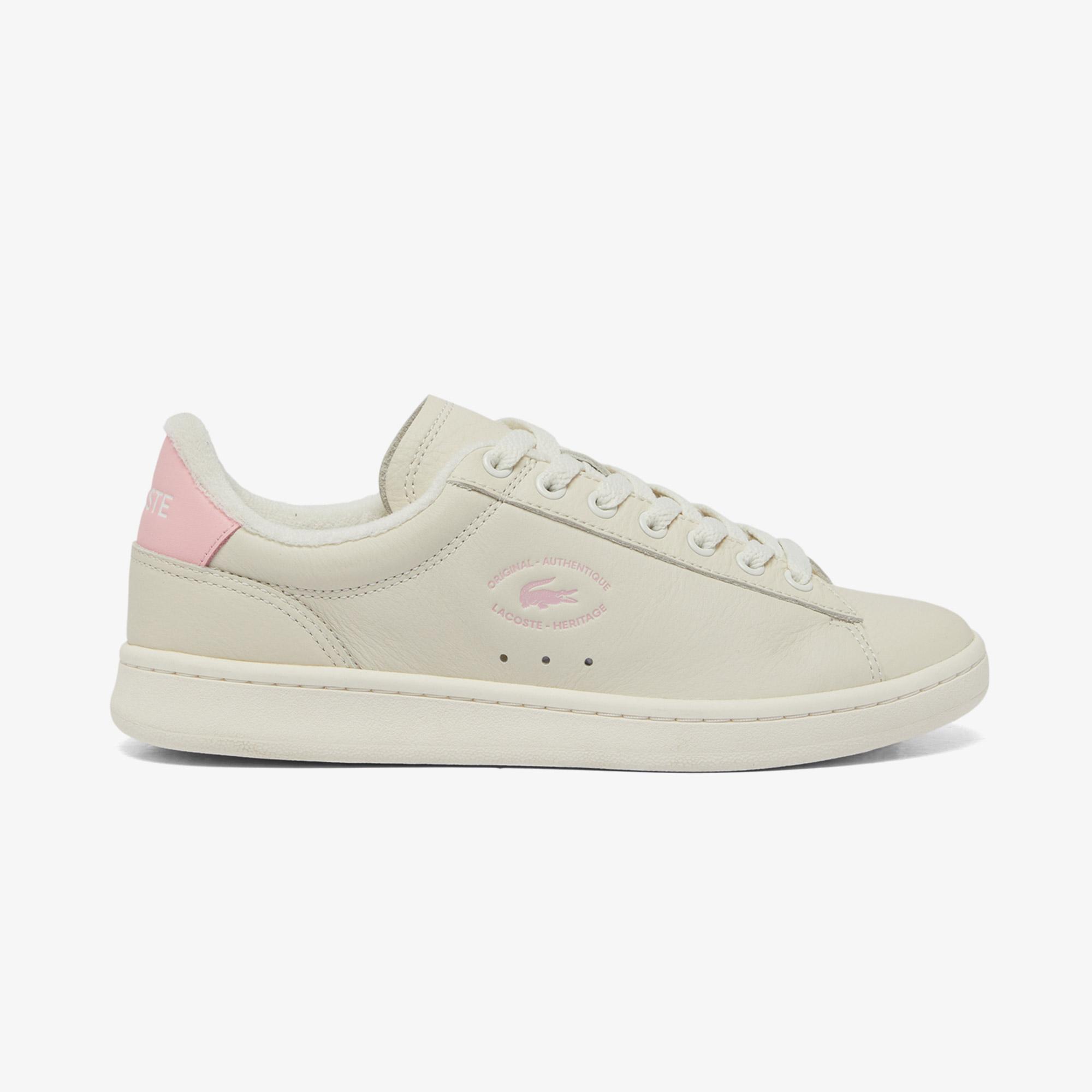 Lacoste Carnaby Set Kadın Krem Spor Ayakkabı