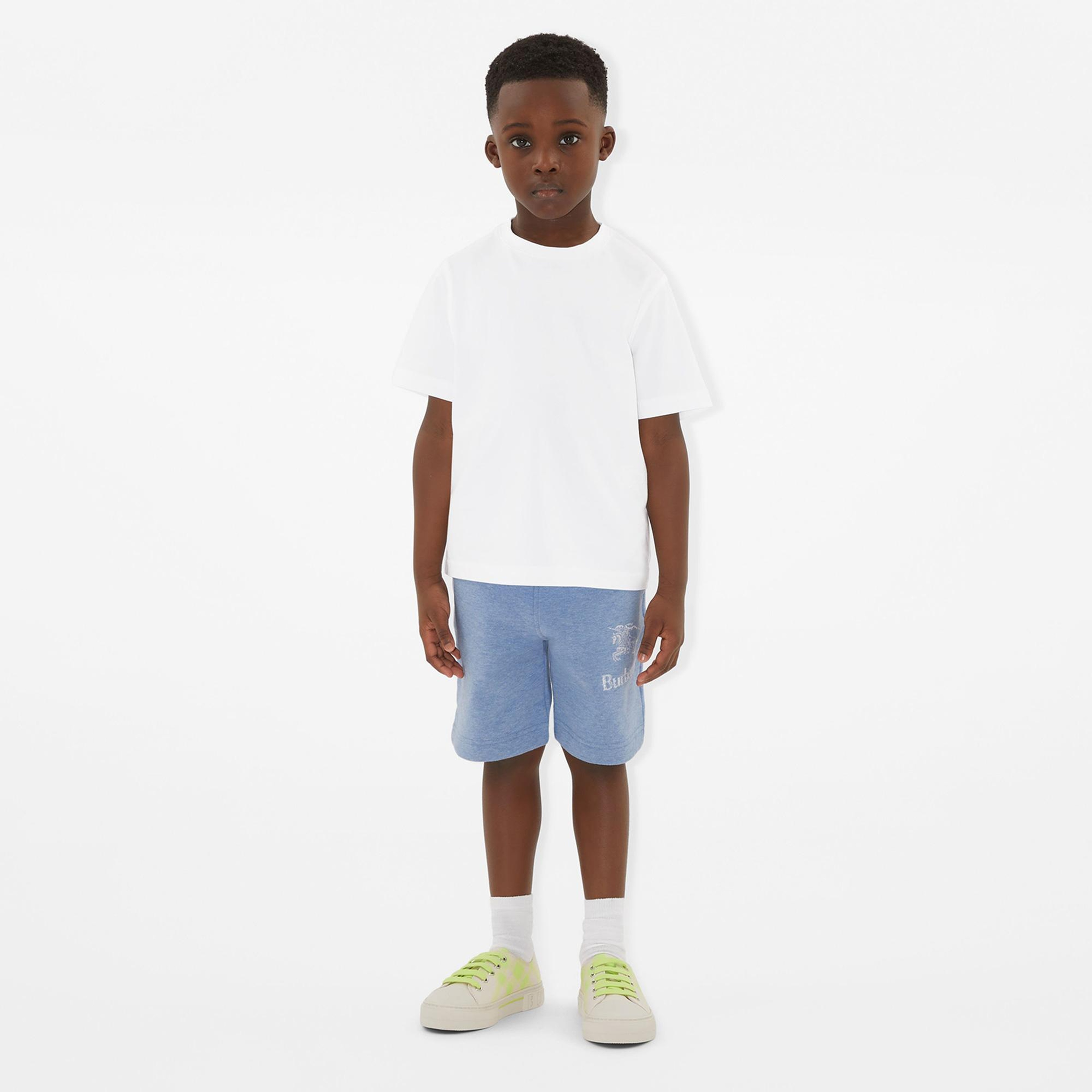 Burberry Çocuk Beyaz Tshirt
