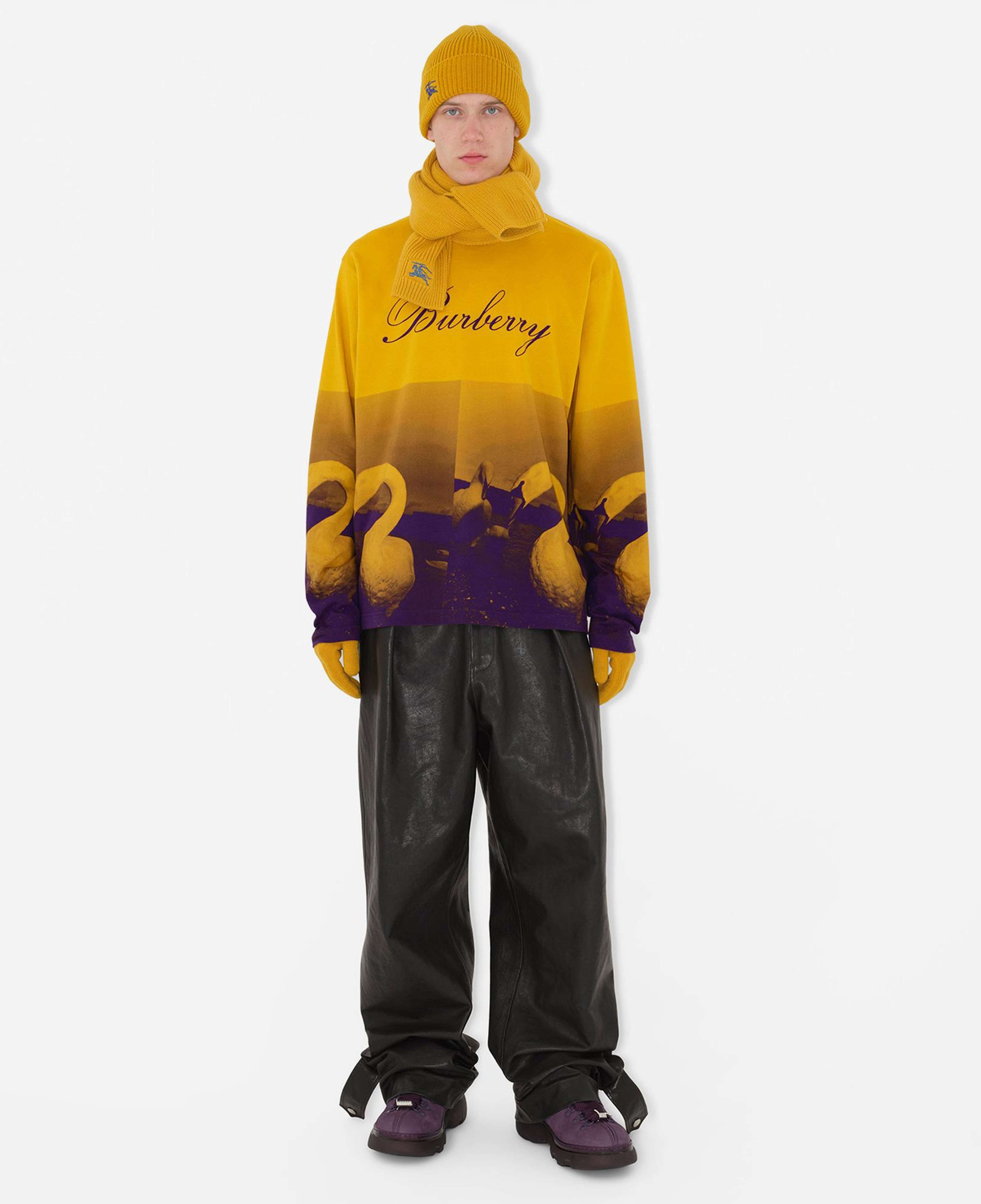 Burberry Unisex Sarı Atkı