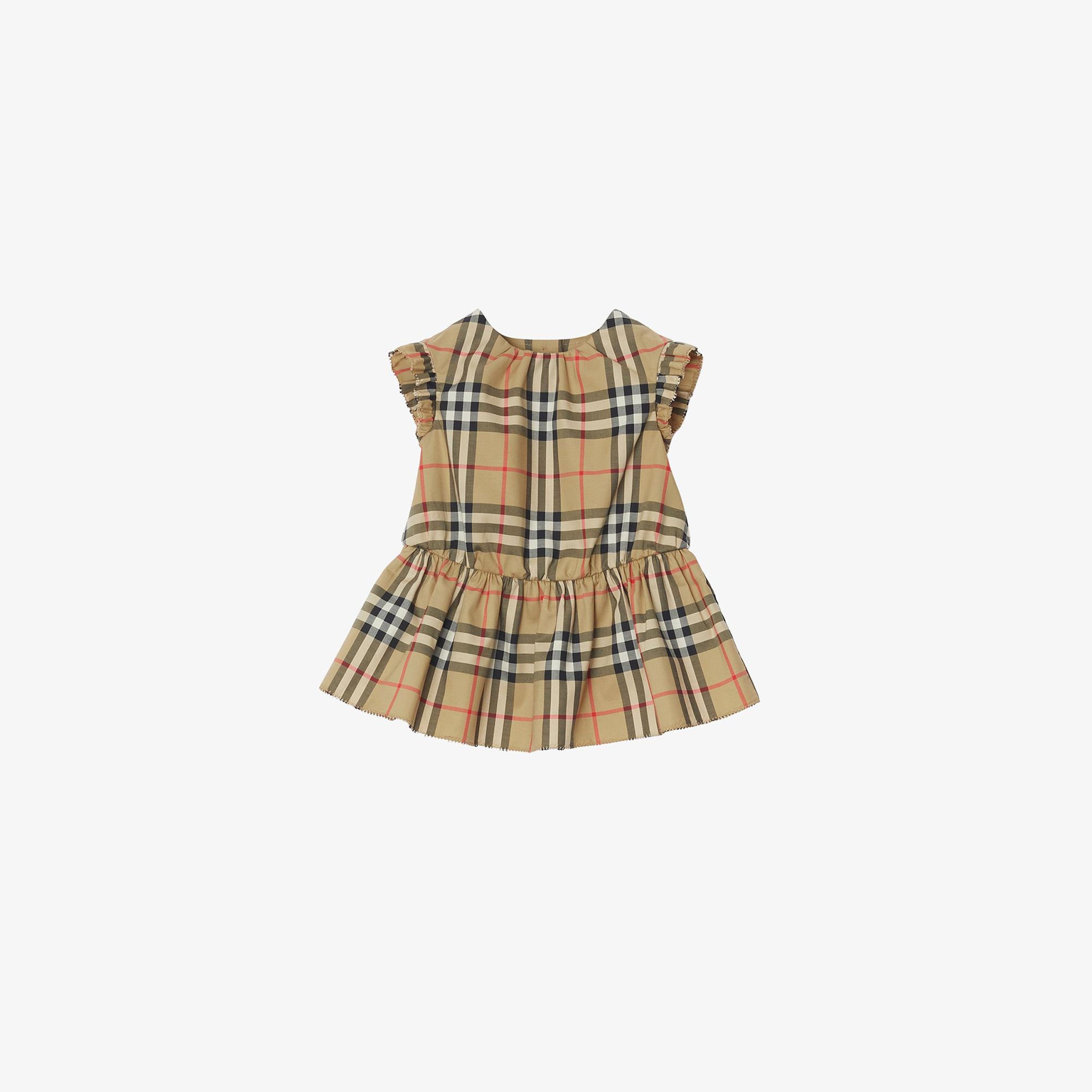 Burberry Çocuk Bej Elbise