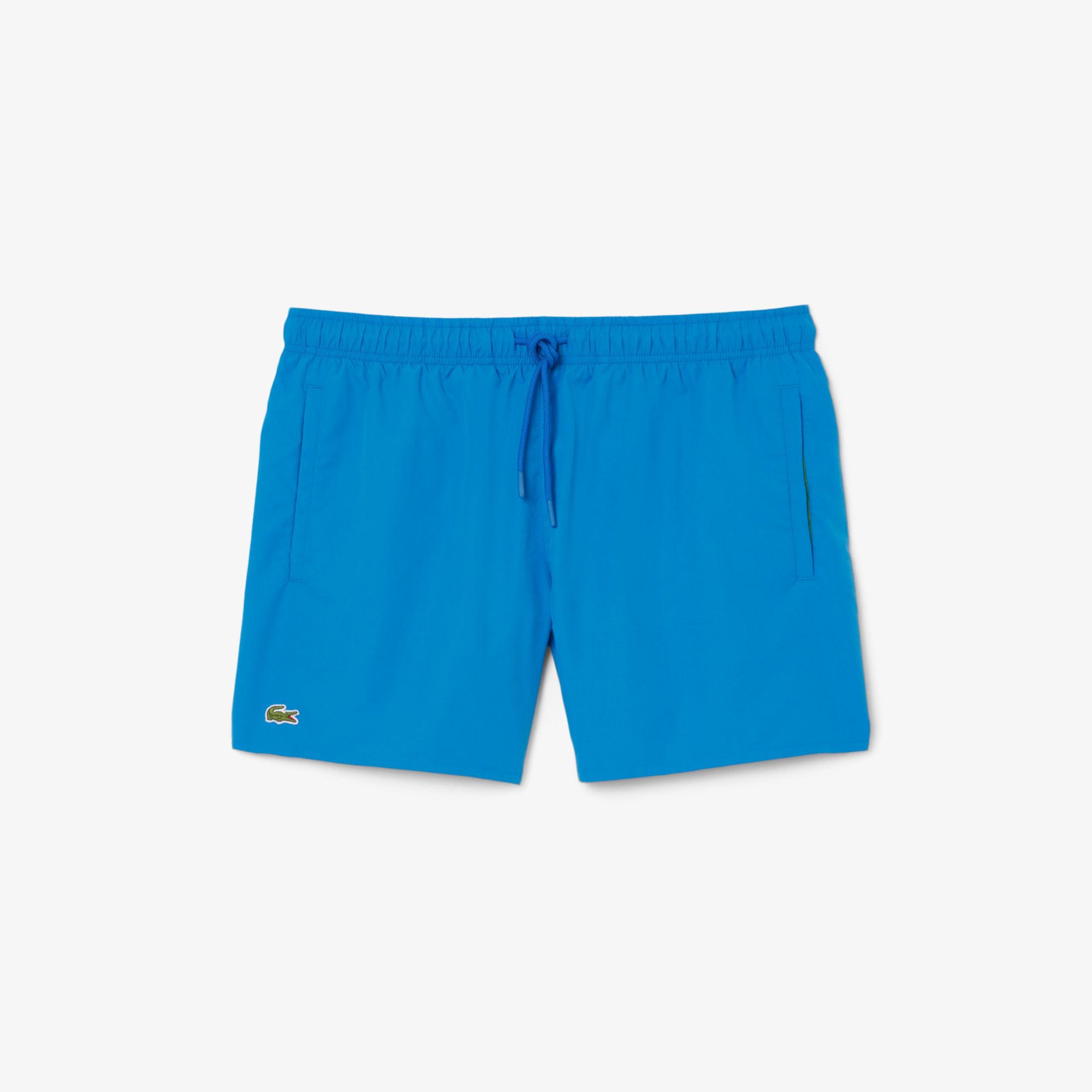 Lacoste Erkek Mavi Deniz Şortu