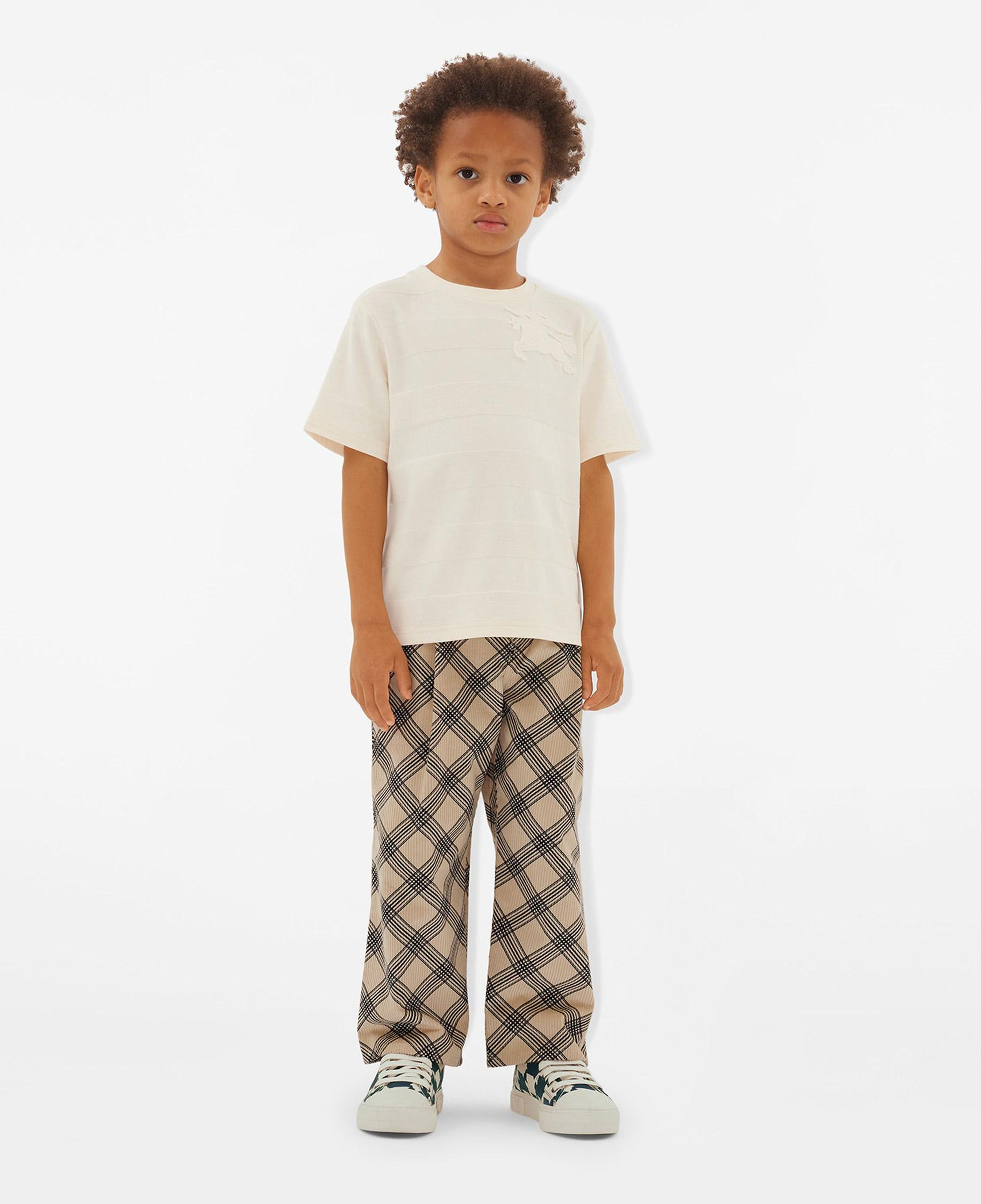 Burberry Çocuk Beyaz T-Shirt