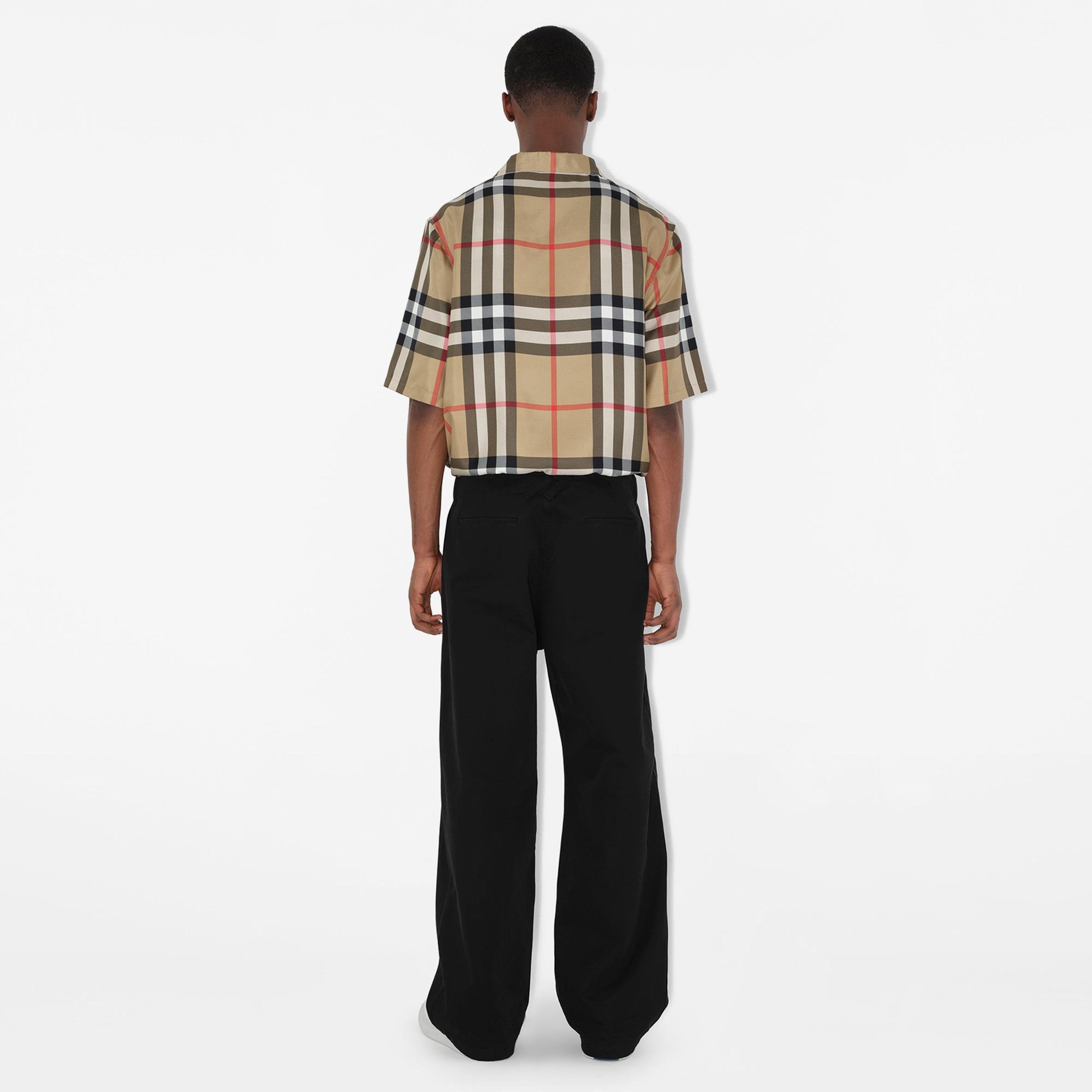 Burberry Erkek Bej Gömlek