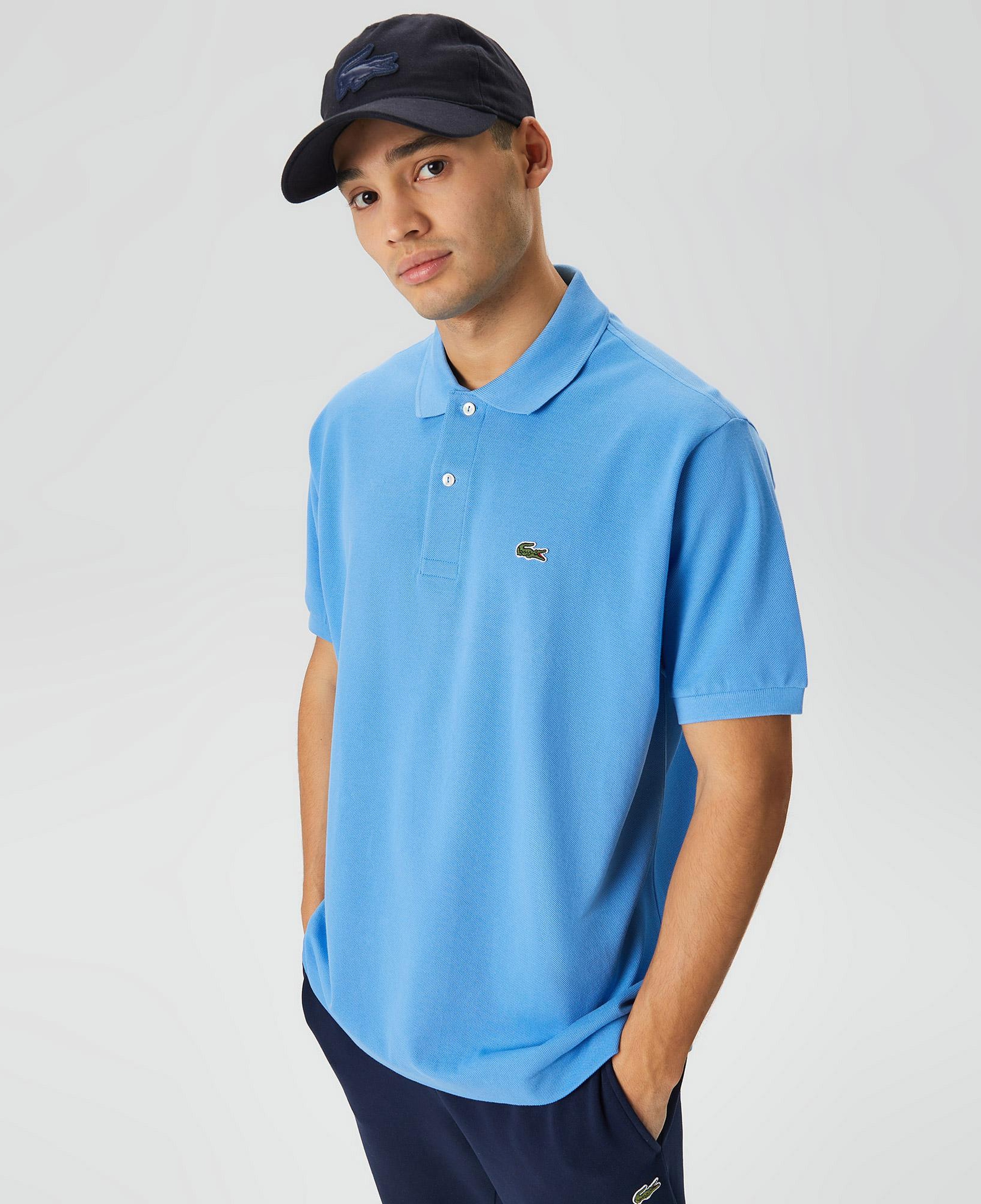 L.12.12 Erkek Classic Fit Mavi Polo