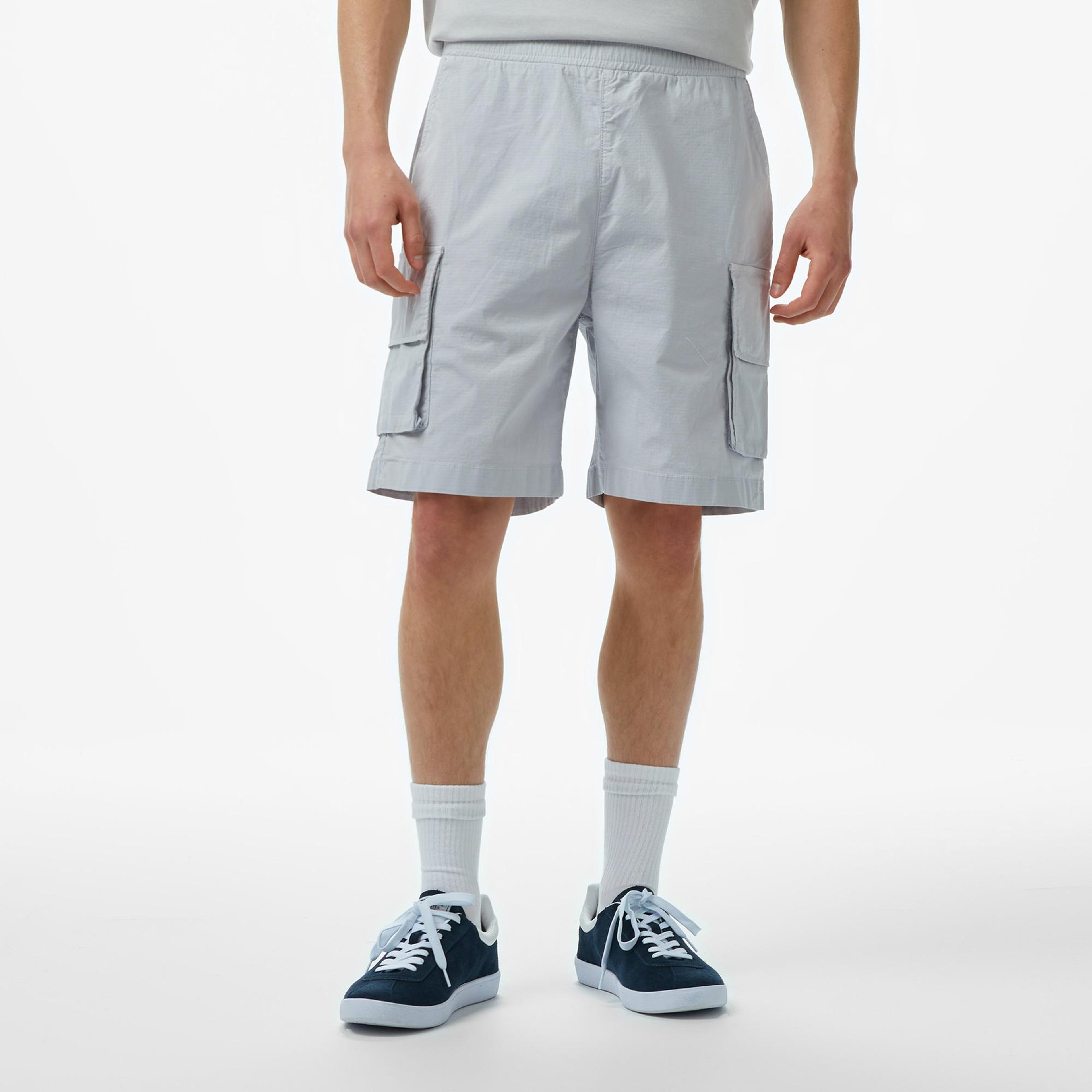 Lacoste House of SuperStep x Lacoste Erkek Gri Şort