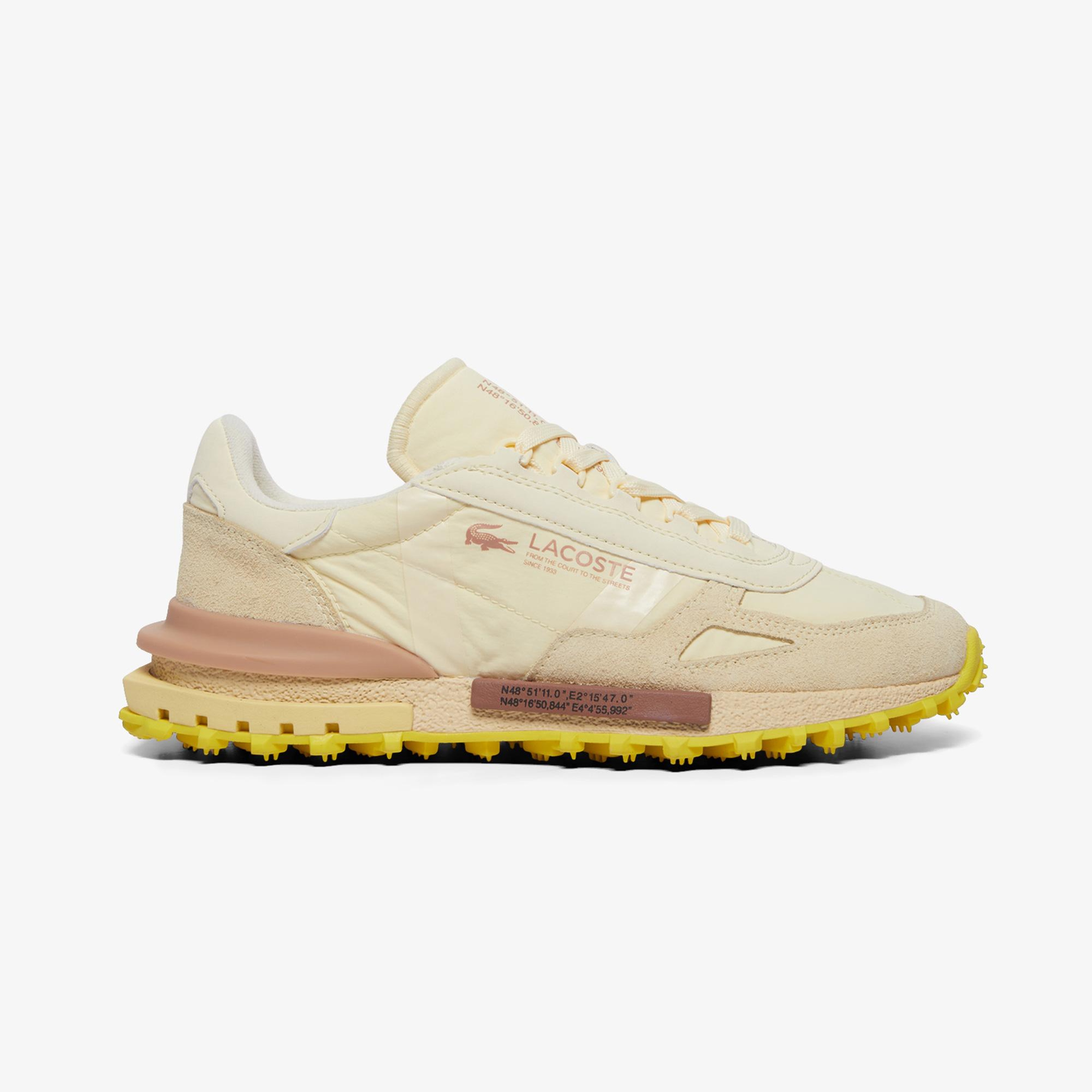 Lacoste Elite Active Erkek Krem Sneaker