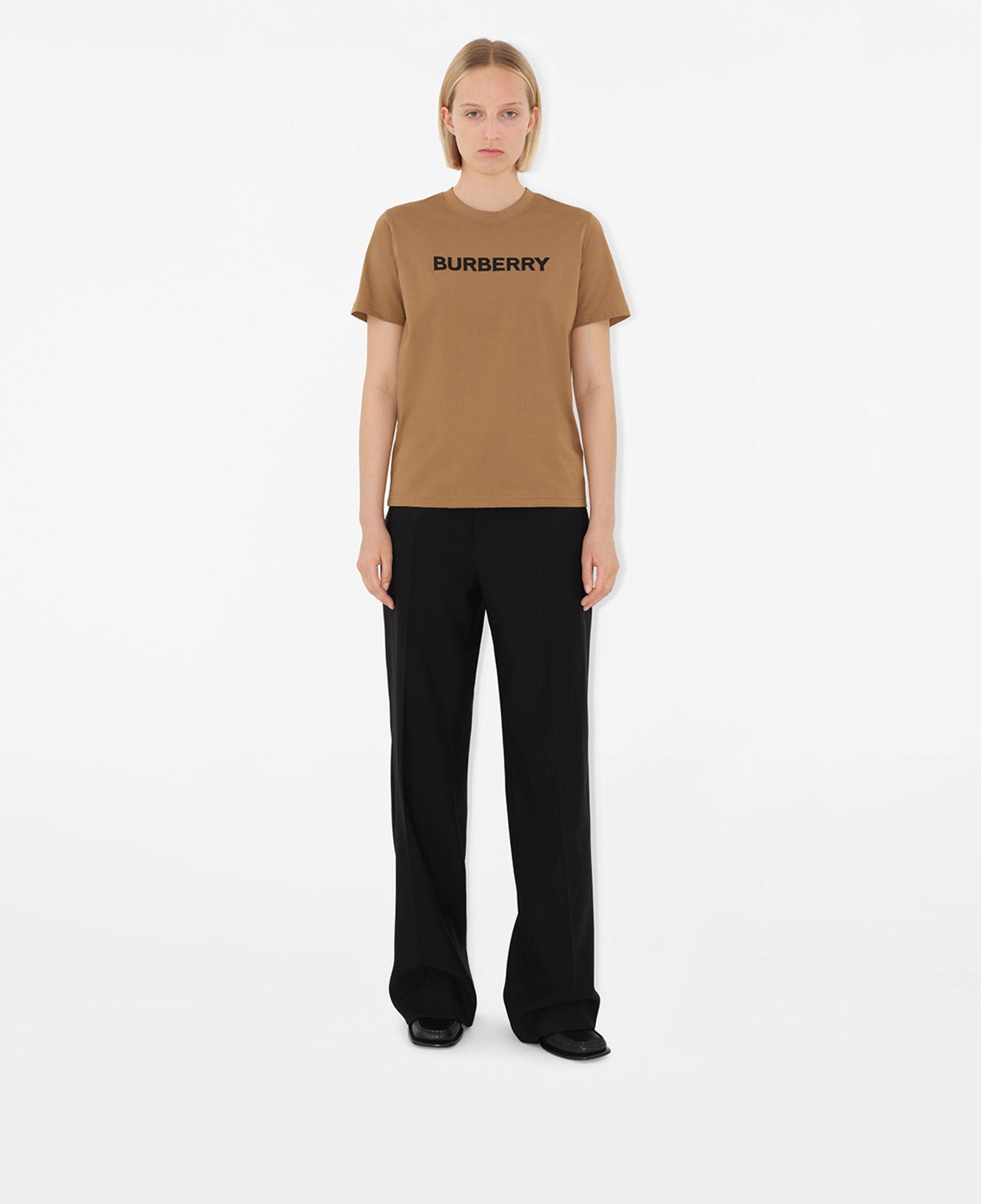 Burberry Kadın Kahverengi T-Shirt
