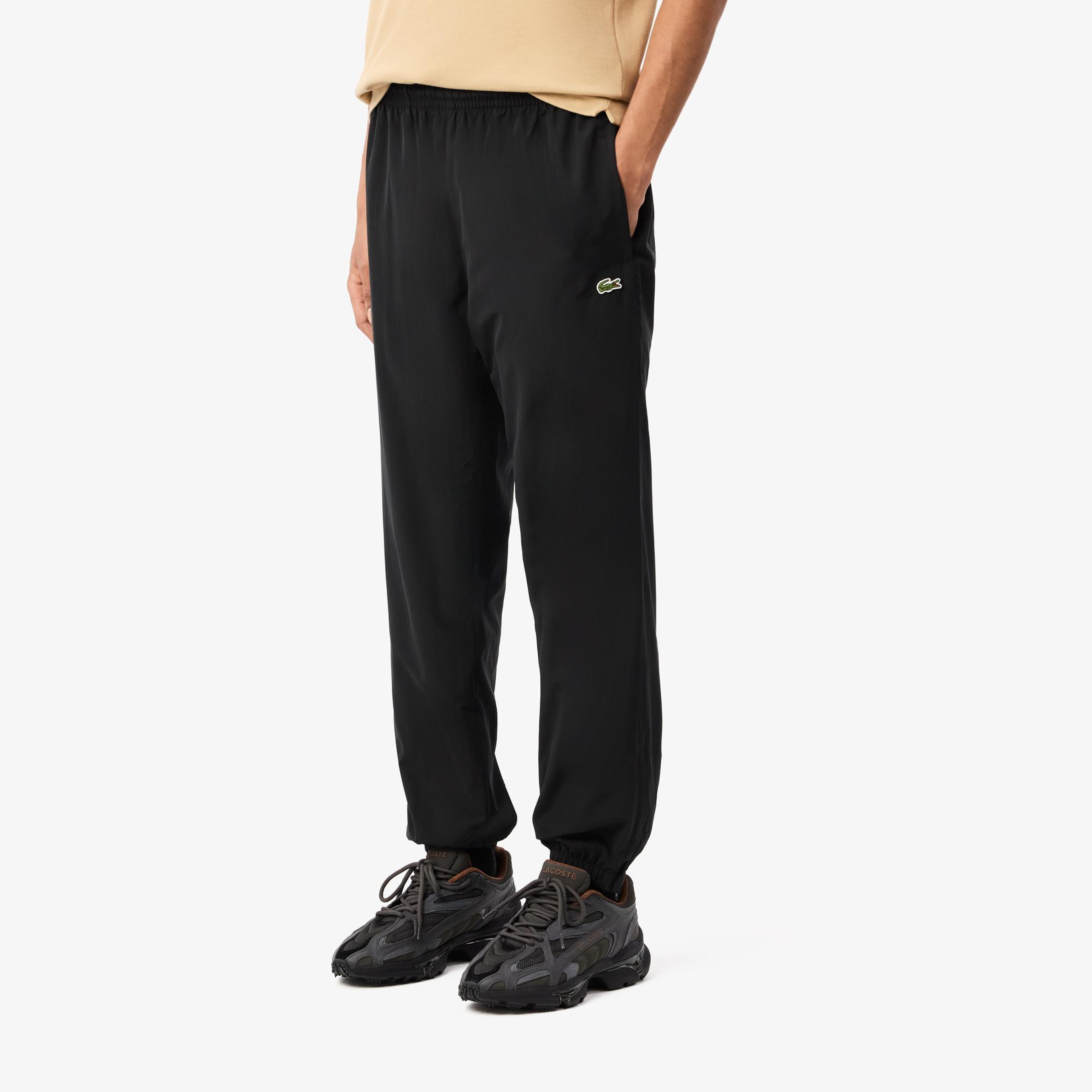 Lacoste Erkek Regular Fit Siyah Eşofman Altı