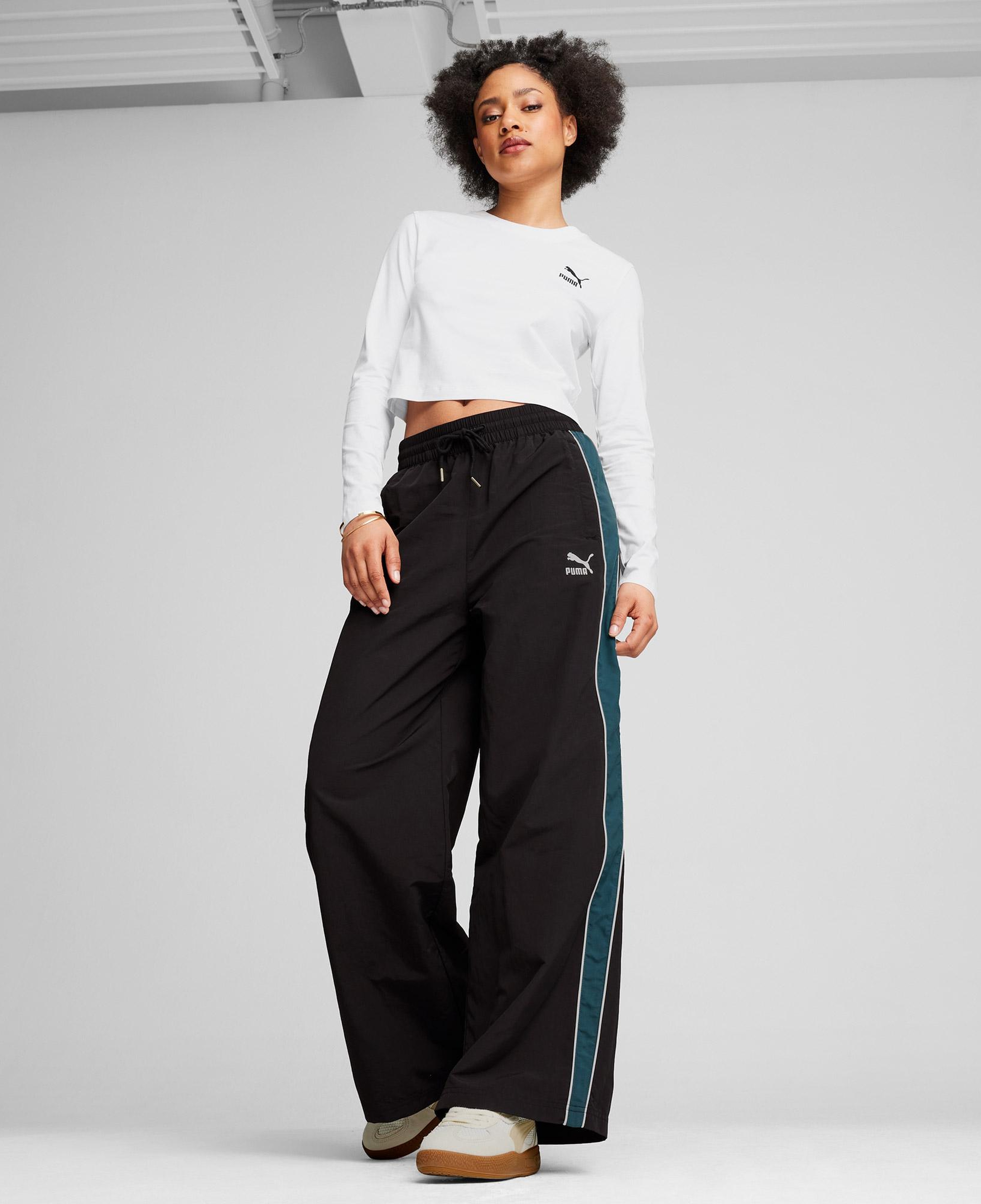 Puma Play Loud T7 Track Kadın Siyah Pantolon