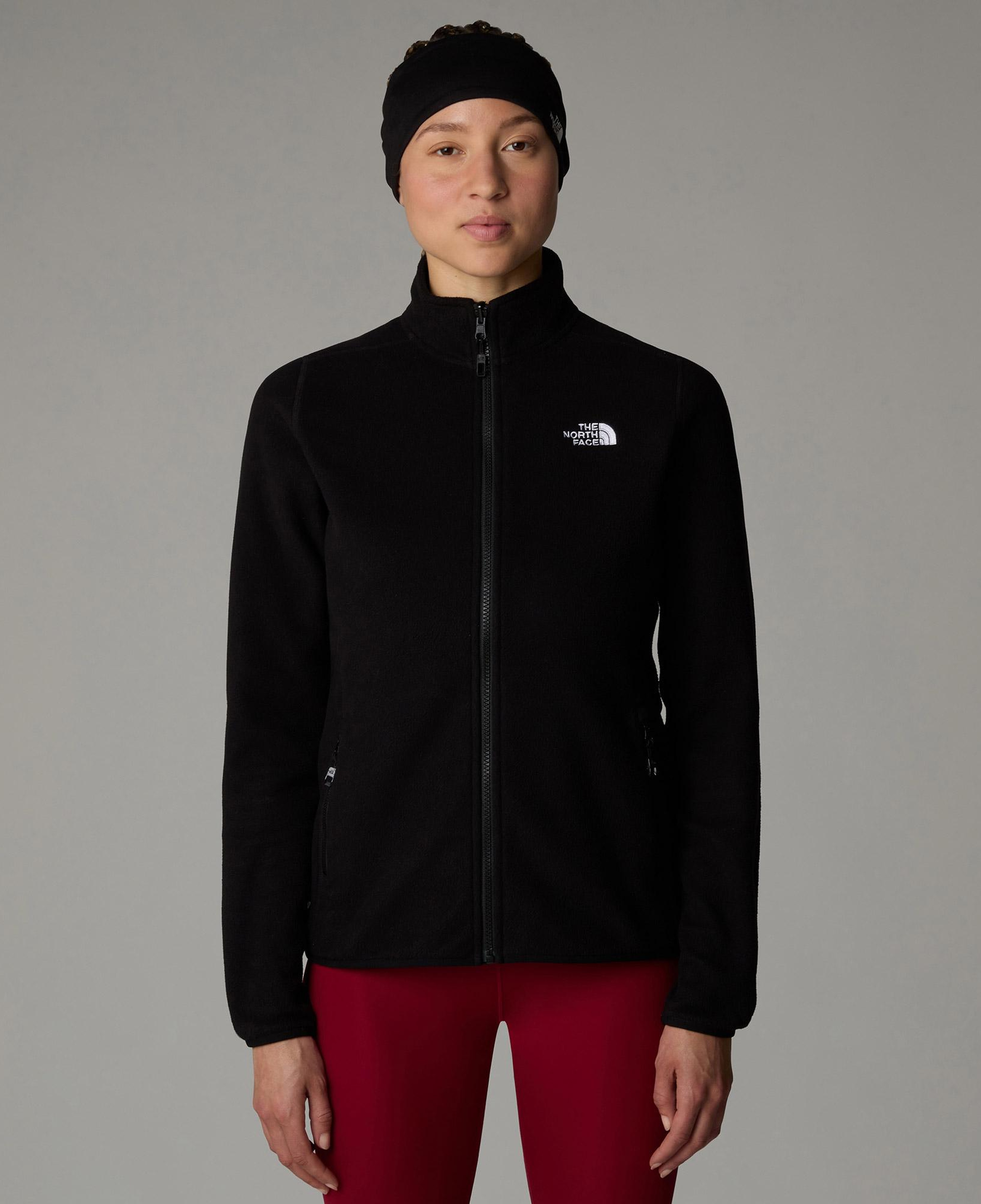 The North Face Glacier 100 Kadın Siyah Outdoor Polar