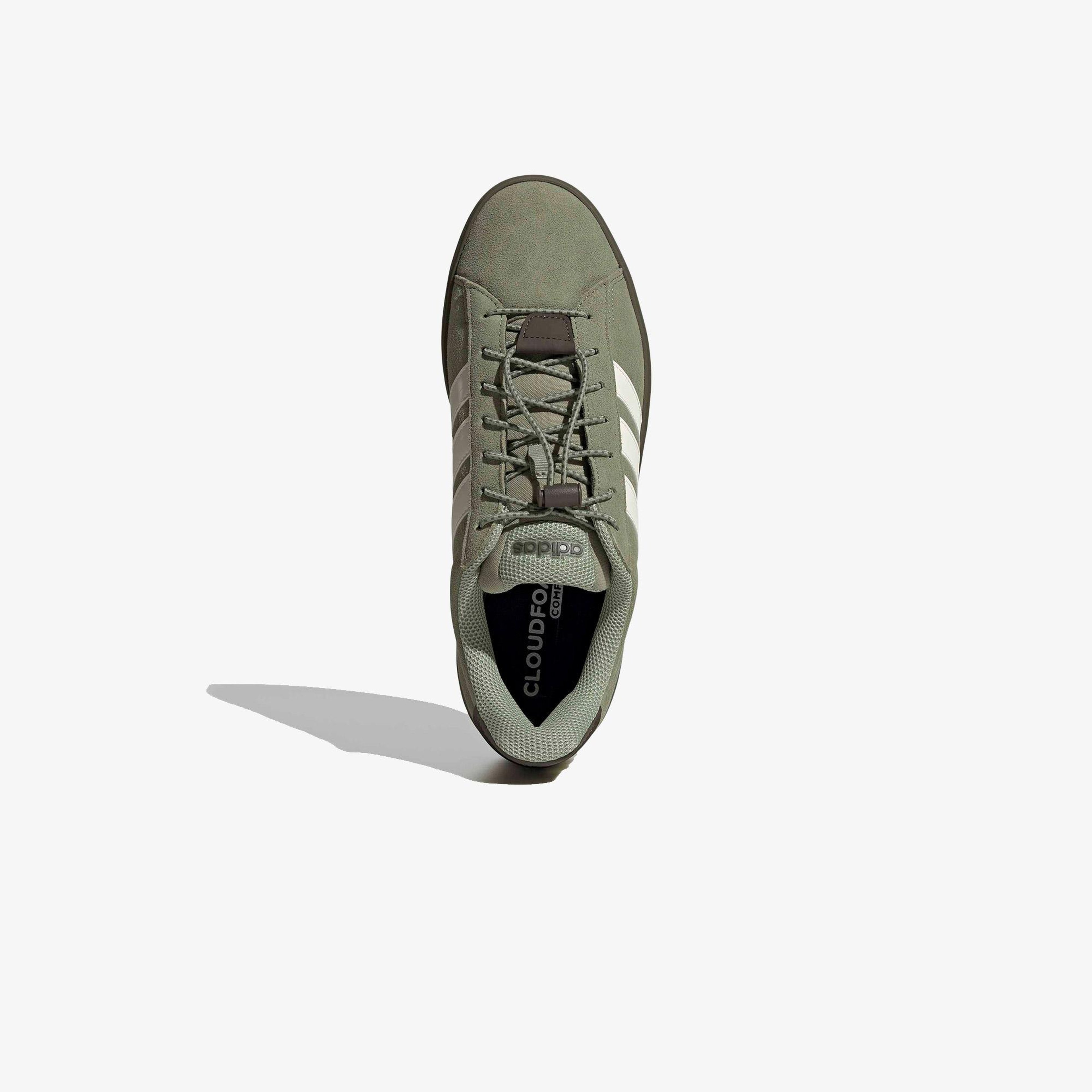 adidas Grand Court 3.0 Erkek Yeşil Tenis Ayakkabısı