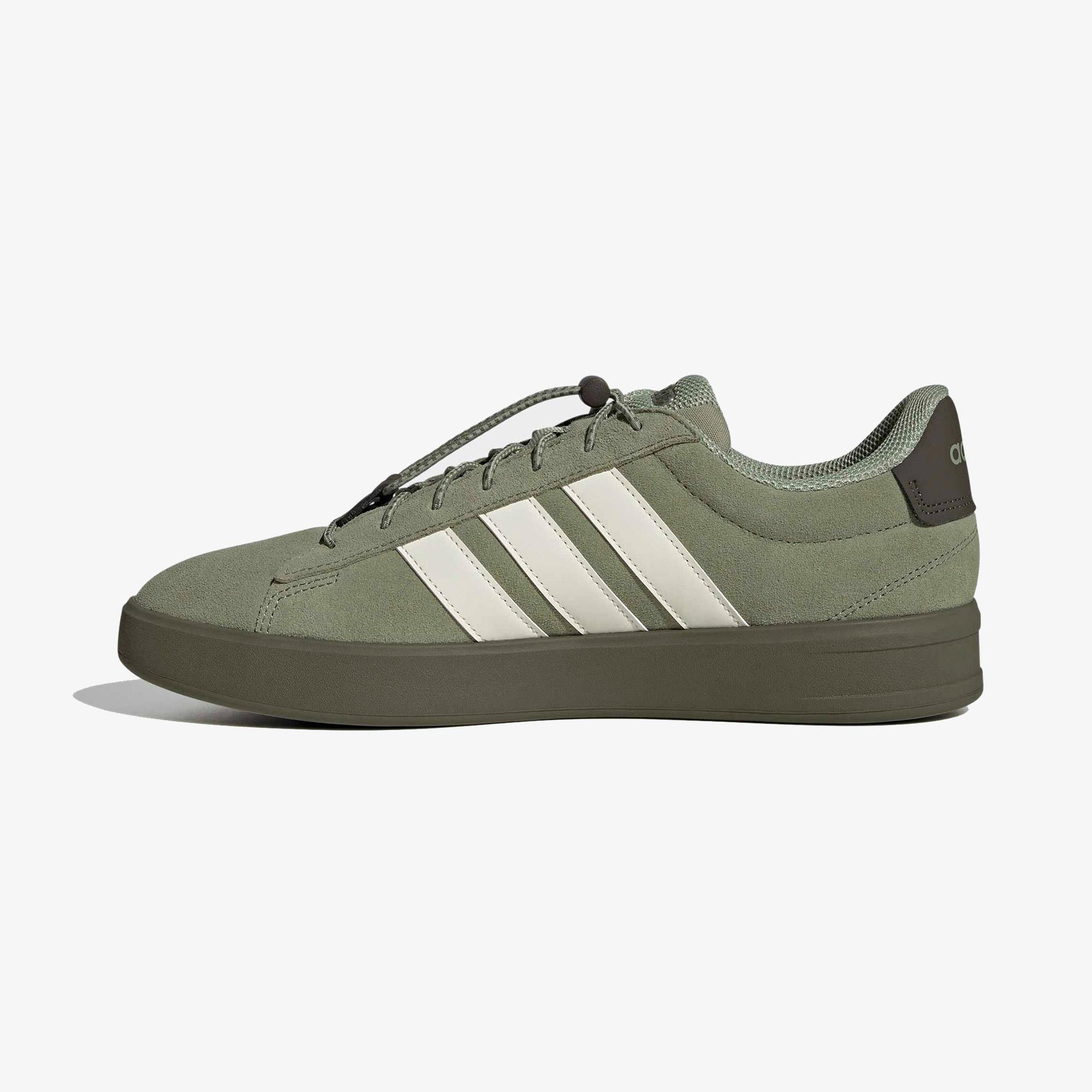 adidas Grand Court 3.0 Erkek Yeşil Tenis Ayakkabısı