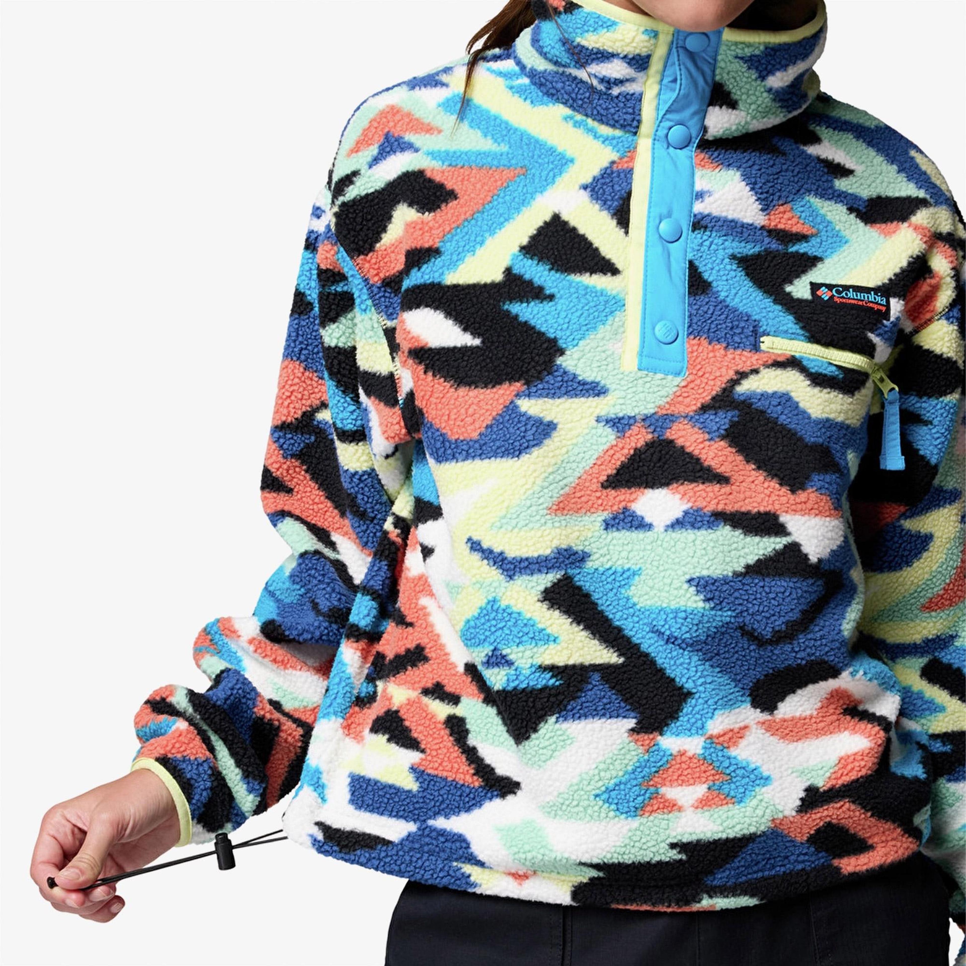 Columbia Helvetia II Kadın Mavi Sweatshirt