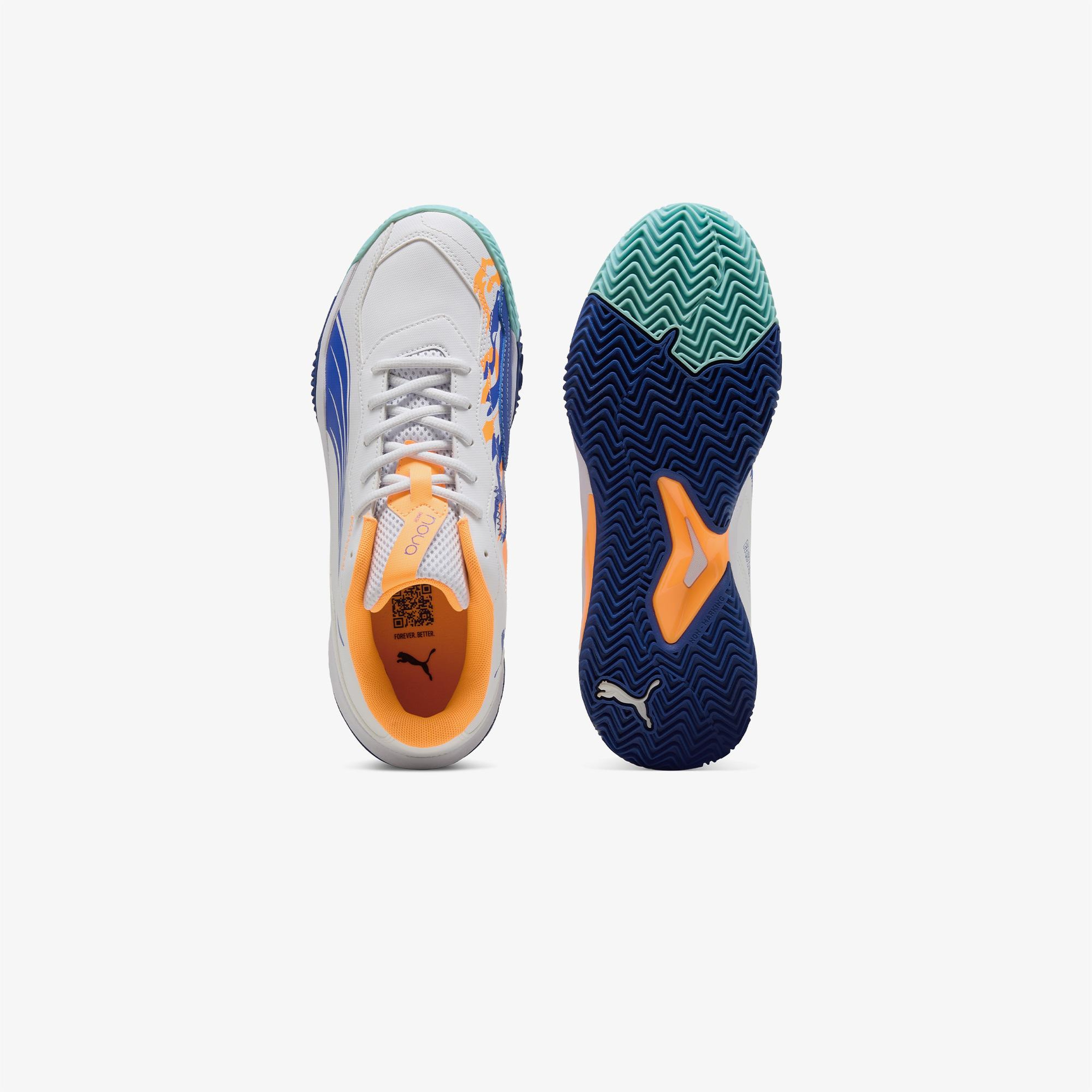 Puma Nova Smash Kadın Beyaz Tenis Ayakkabısı