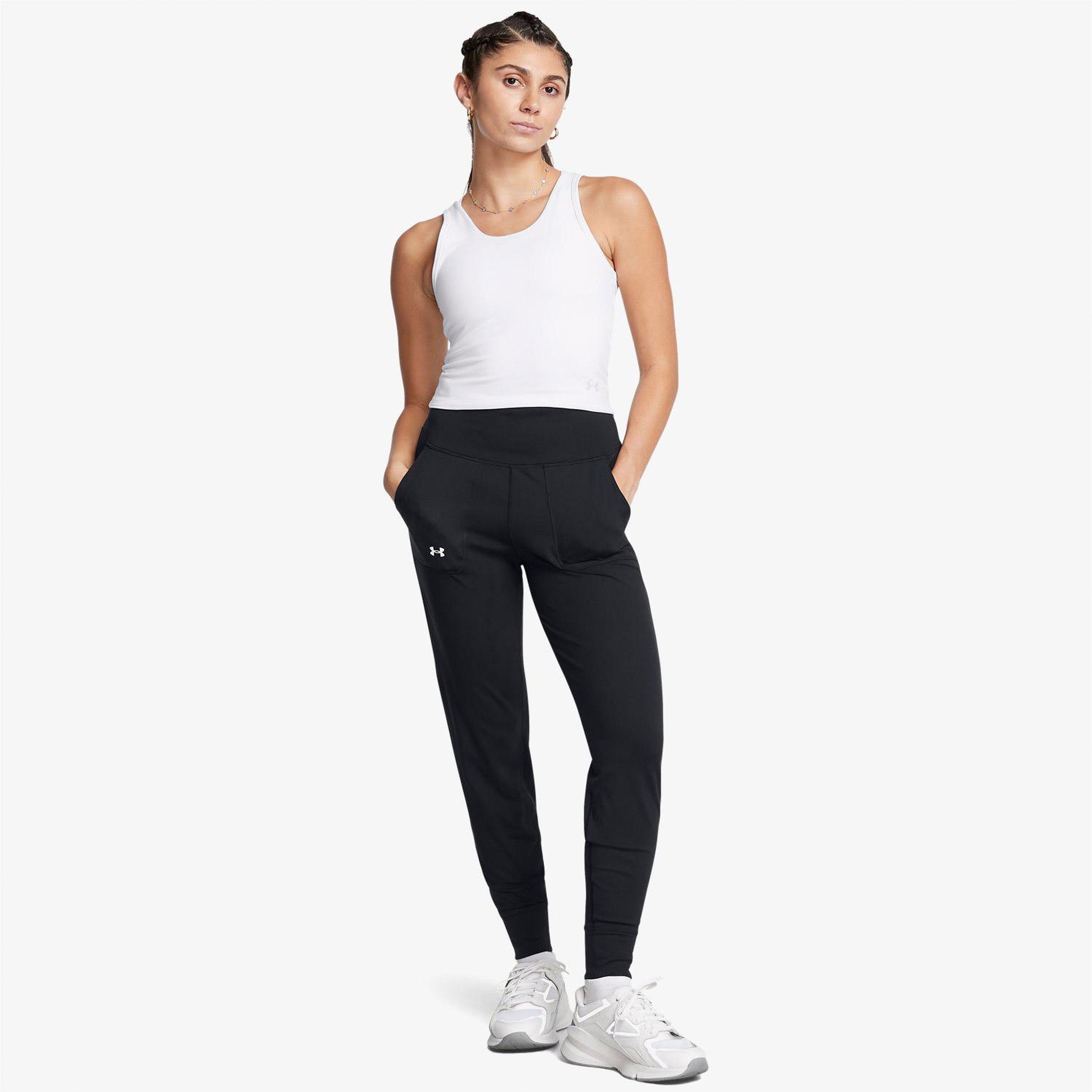 Under Armour Motion Jogger Kadın Siyah Antrenman Eşofman Altı