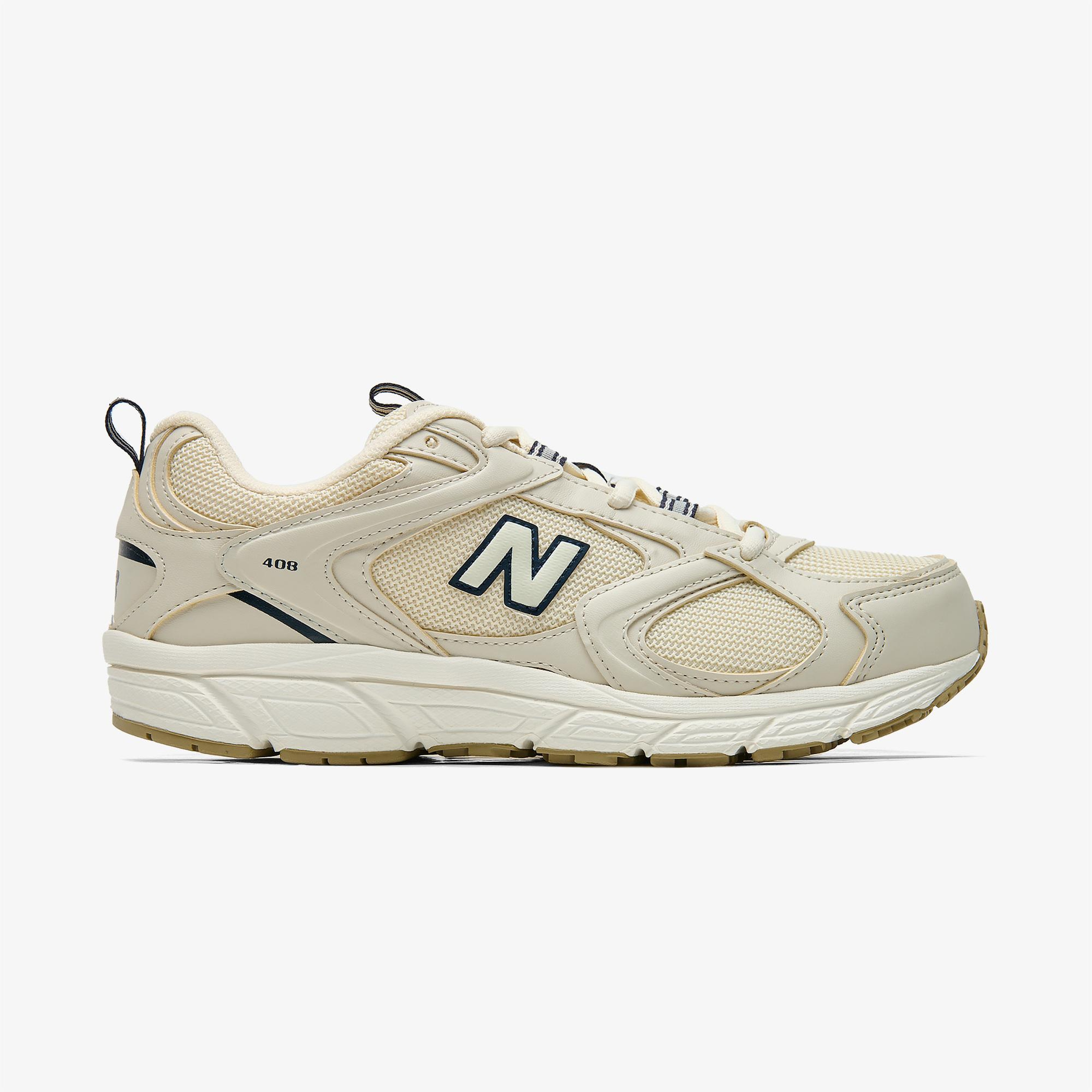 New Balance 408 Unisex Bej Spor Ayakkabı