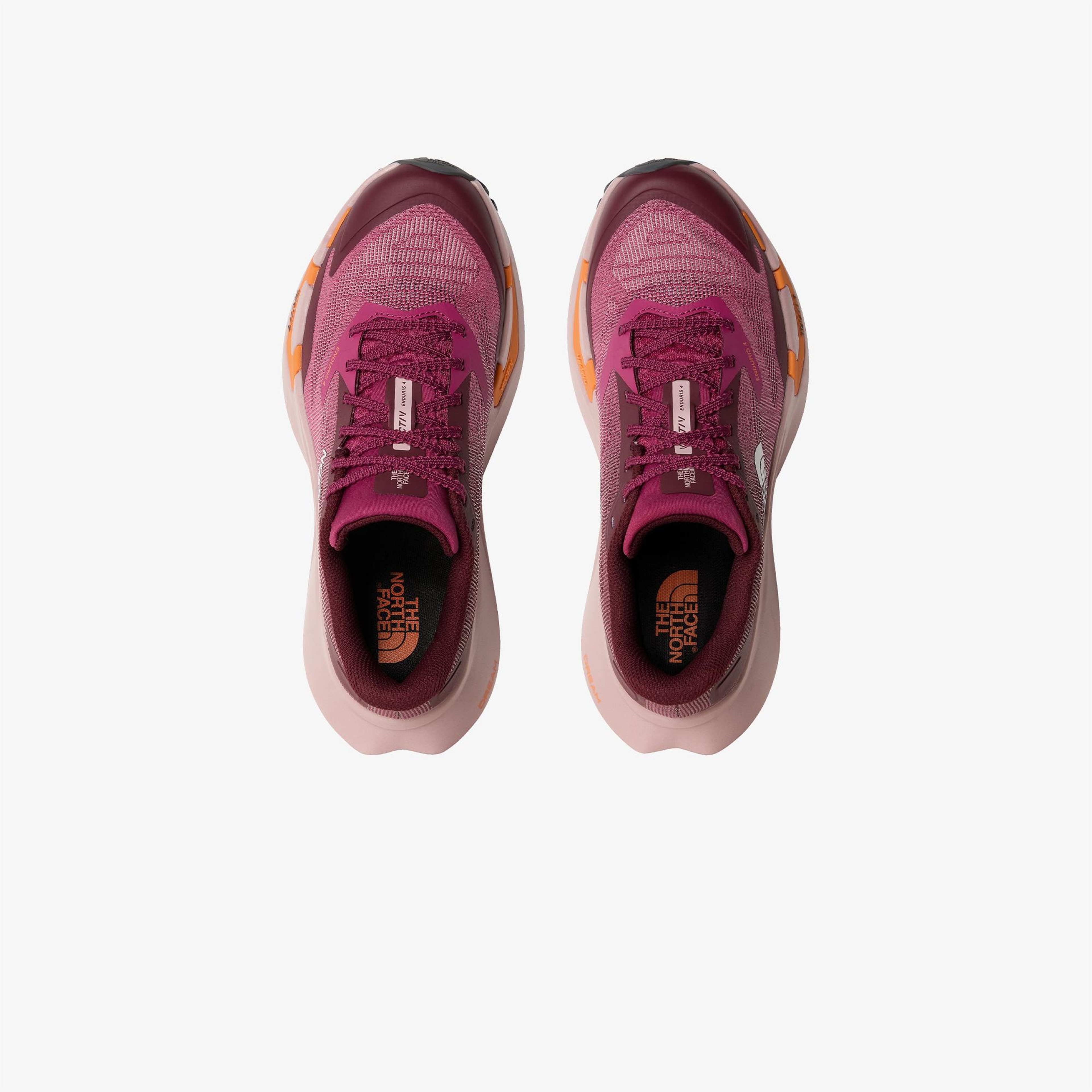 The North Face Vectiv Enduris 4 Kadın Bordo Koşu Ayakkabısı