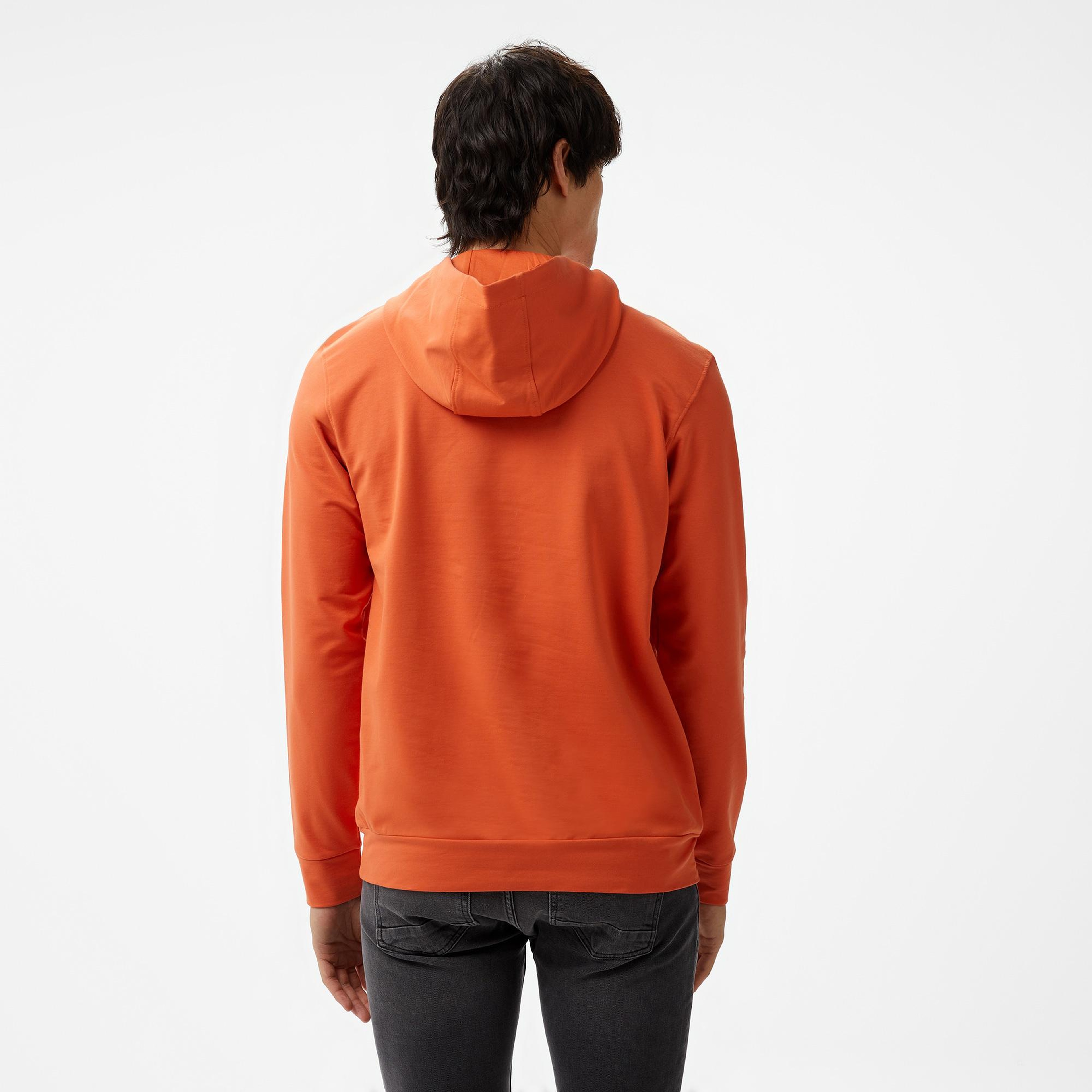 Nautica Erkek Turuncu Standart Fit Sweatshirt