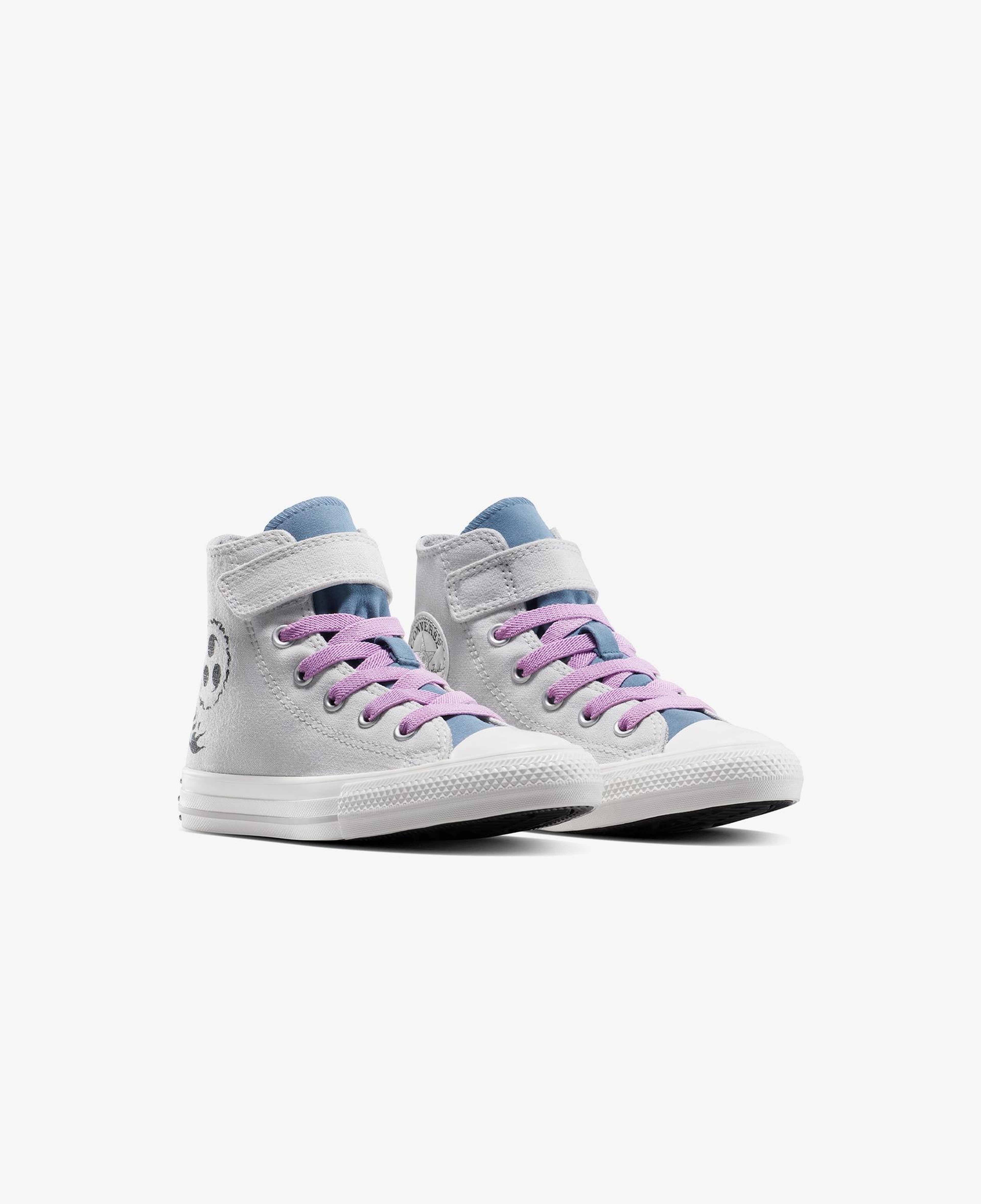 Converse x Naruto Çocuk Gri Chuck Taylor All Star Sneaker