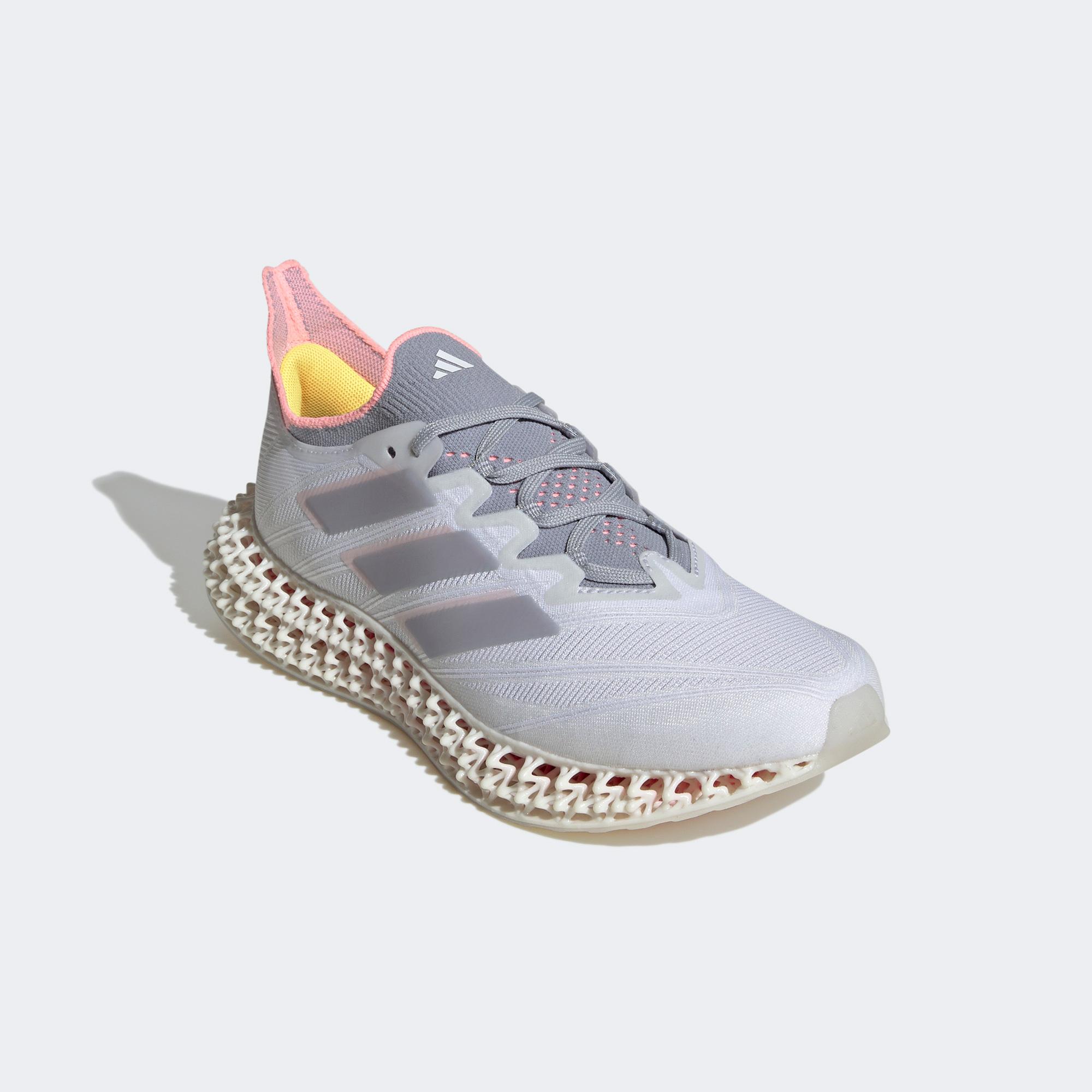 adidas 4DFWD 4 Kadın Gri Koşu Ayakkabısı