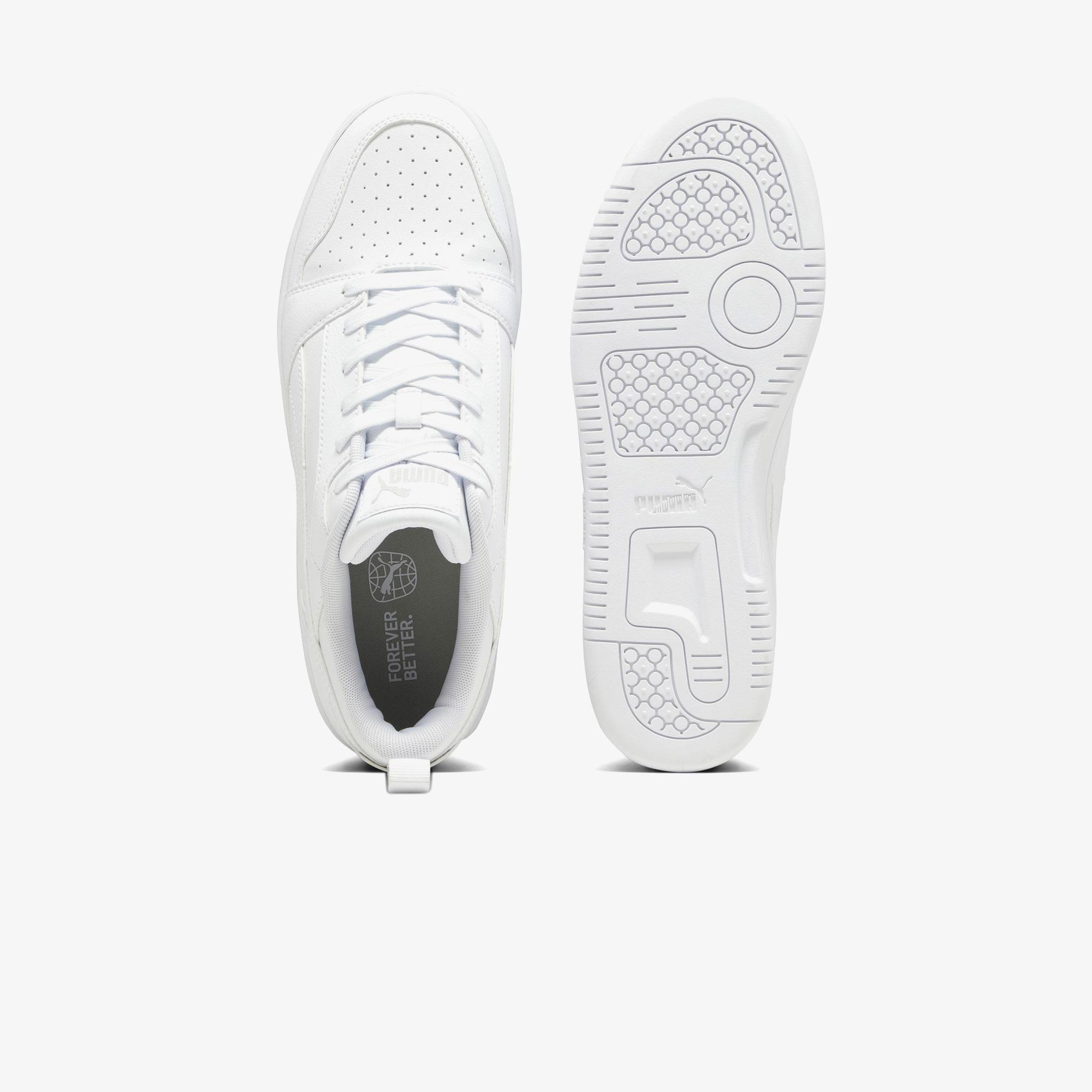 Puma Rebound V6 Low Unisex Beyaz Spor Ayakkabı