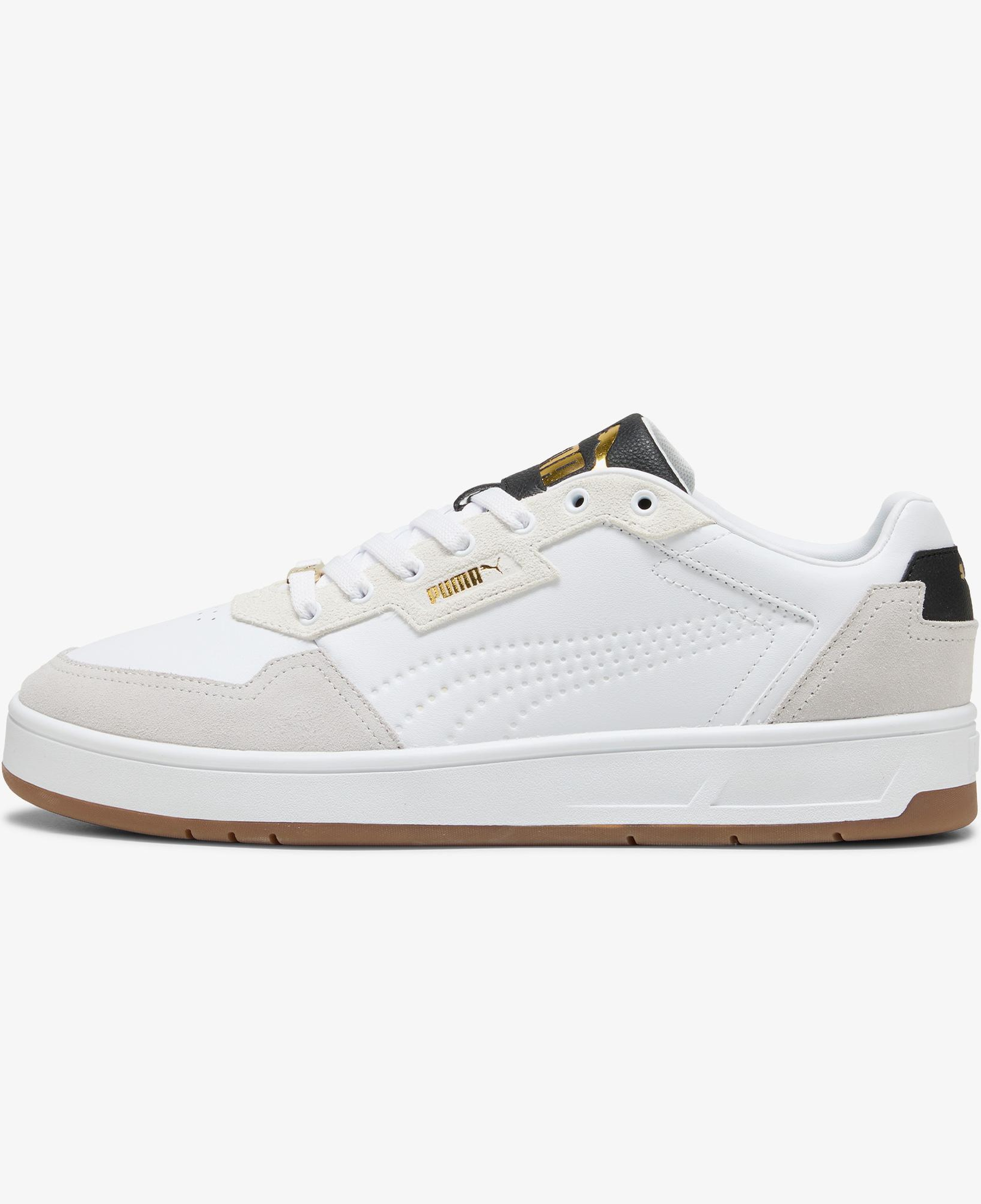 Puma Court Classic Lux Sd Erkek Beyaz Spor Ayakkabı