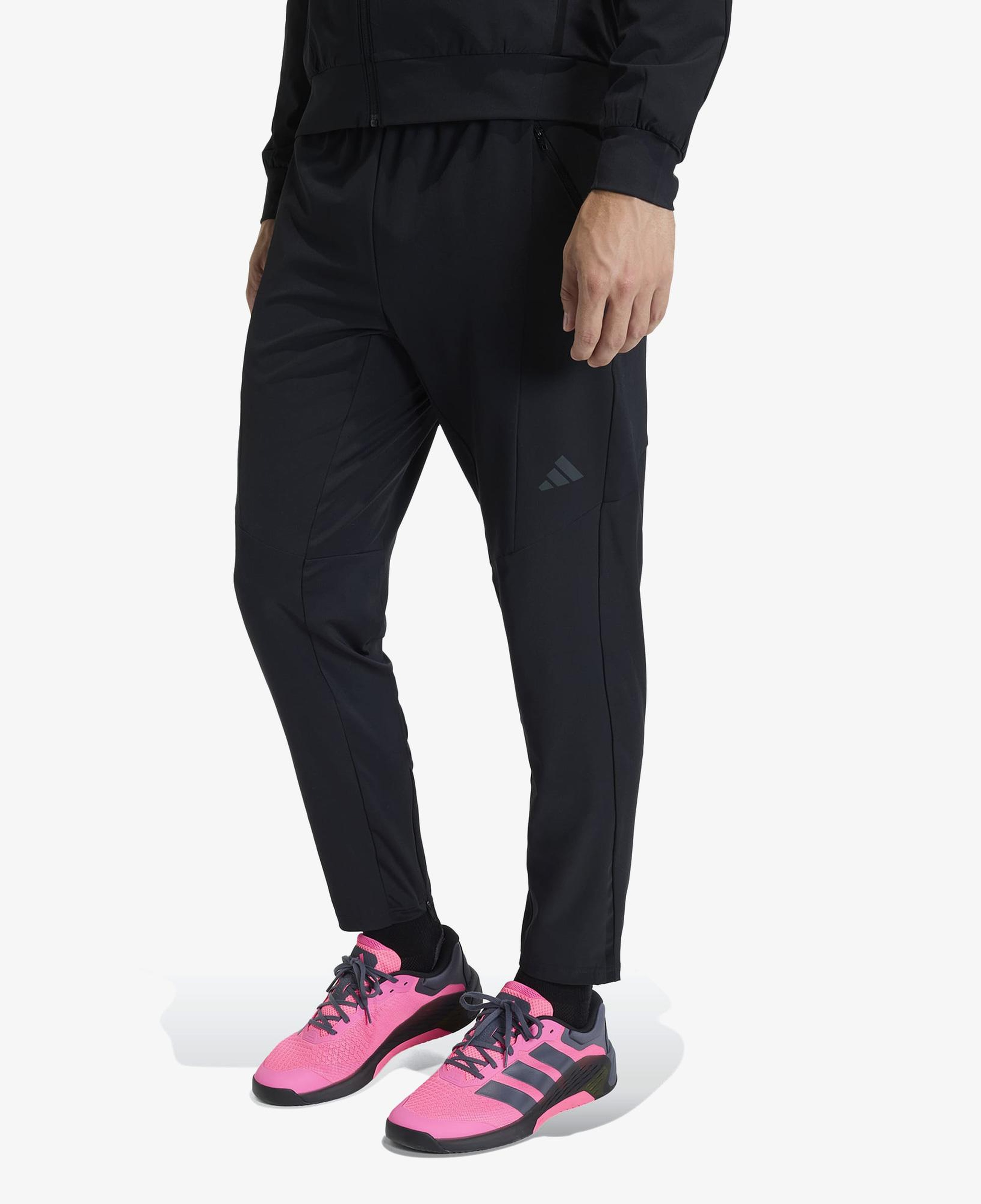 adidas D4T Workout Erkek Siyah Antrenman Eşofman Altı