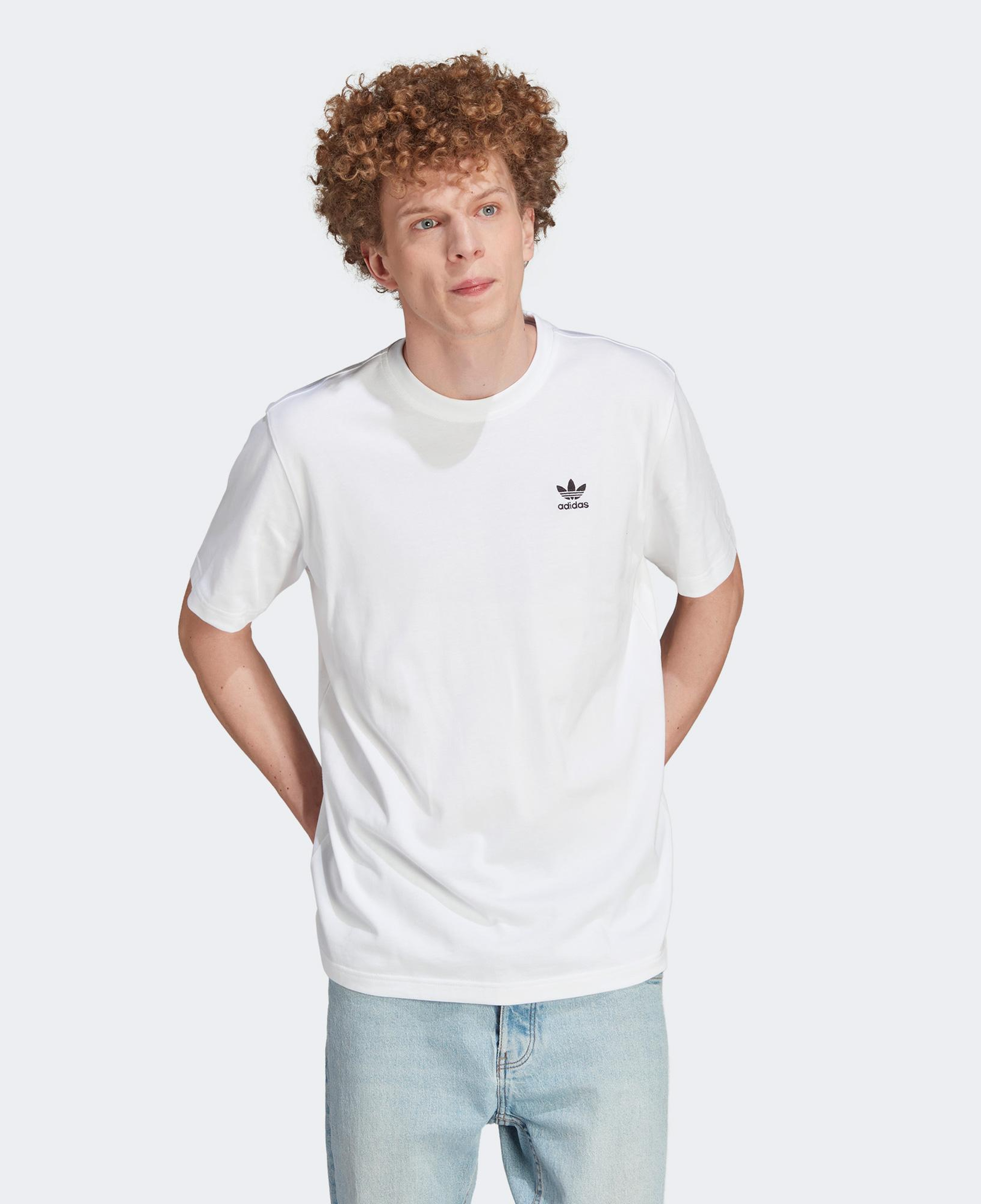adidas B+F Trefoil Erkek Beyaz Günlük T-Shirt