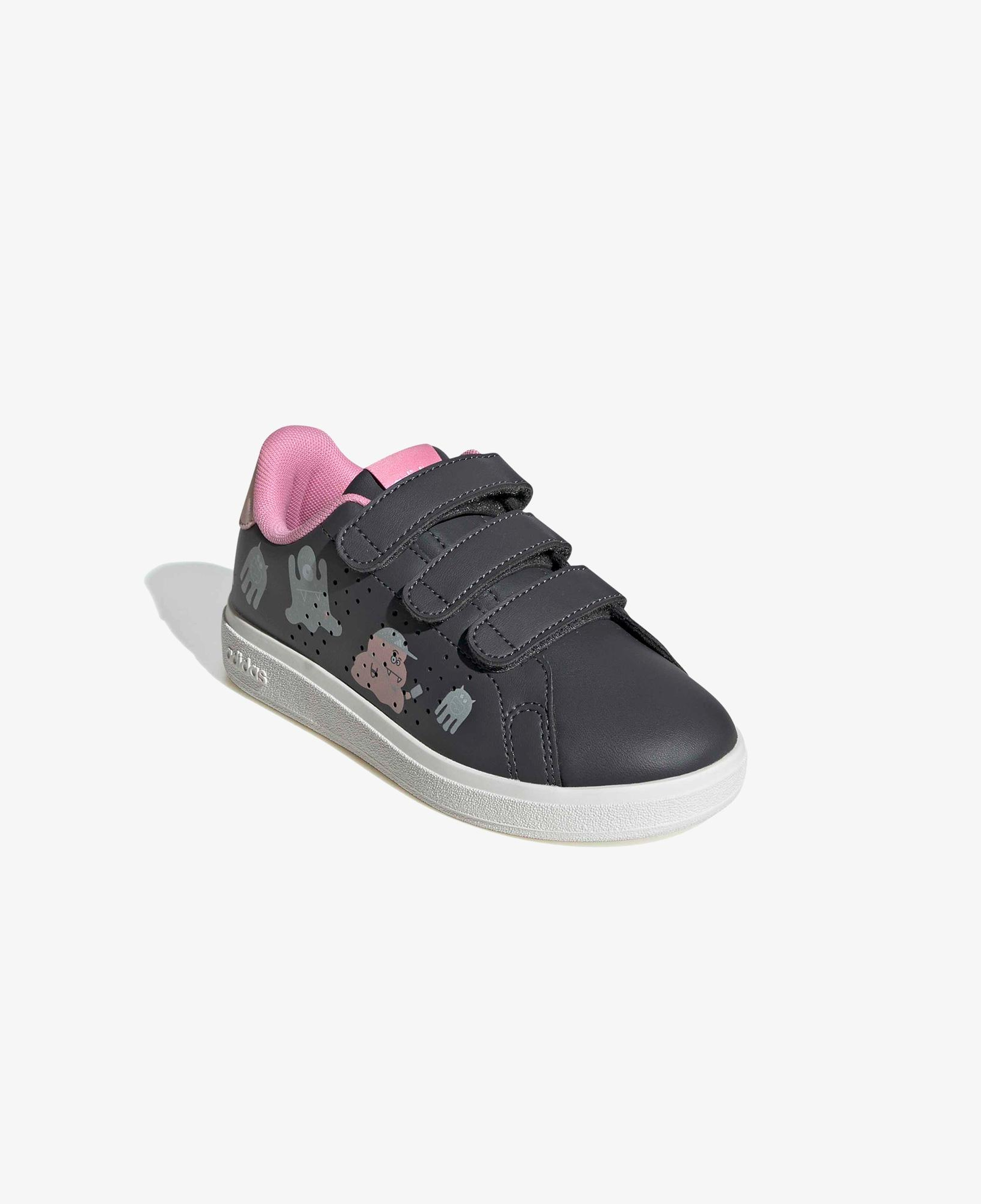 adidas Advantage Base 2.0 Comfort Çocuk Gri Spor Ayakkabı