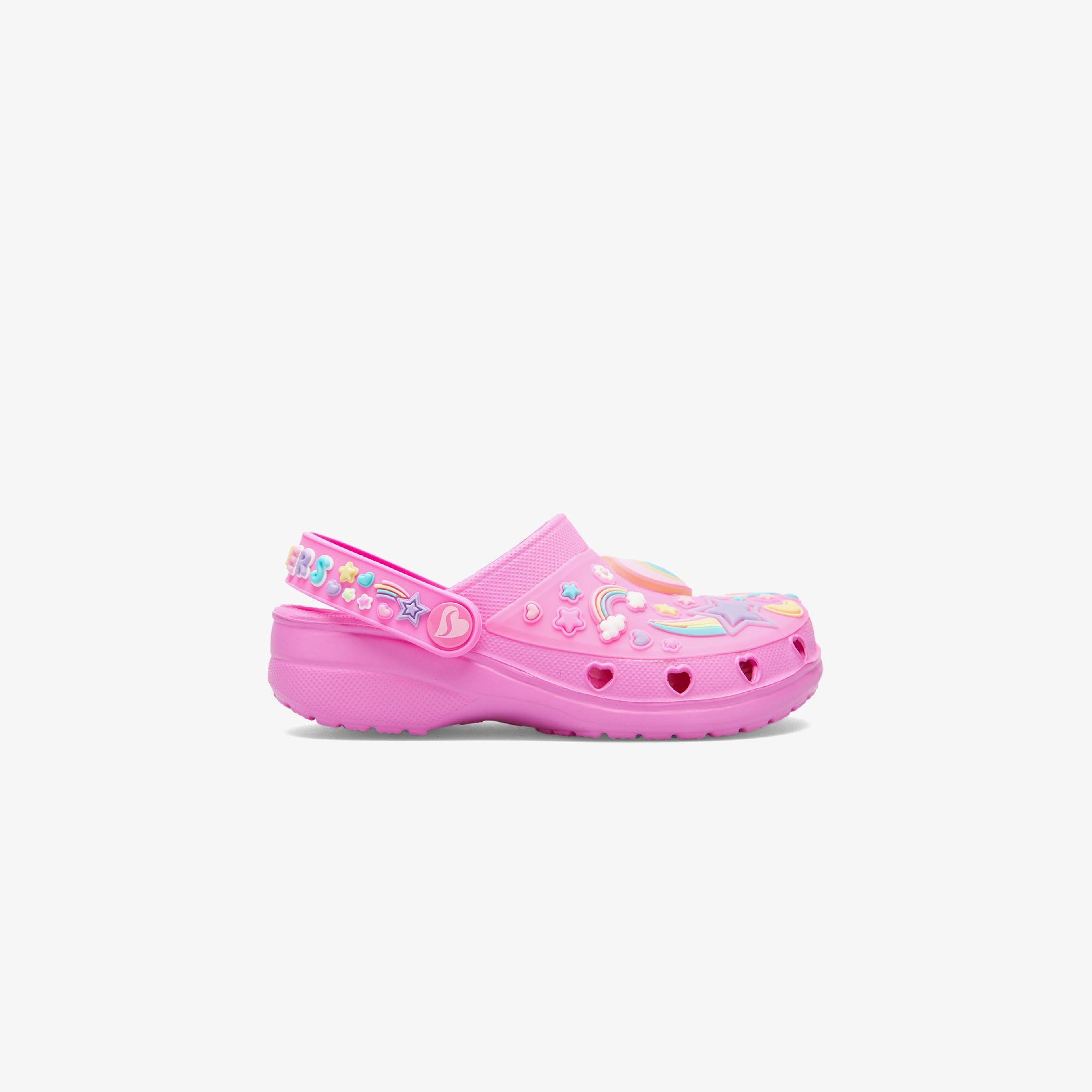 Skechers Heat Charmer Bebek Pembe Işıklı Sandalet