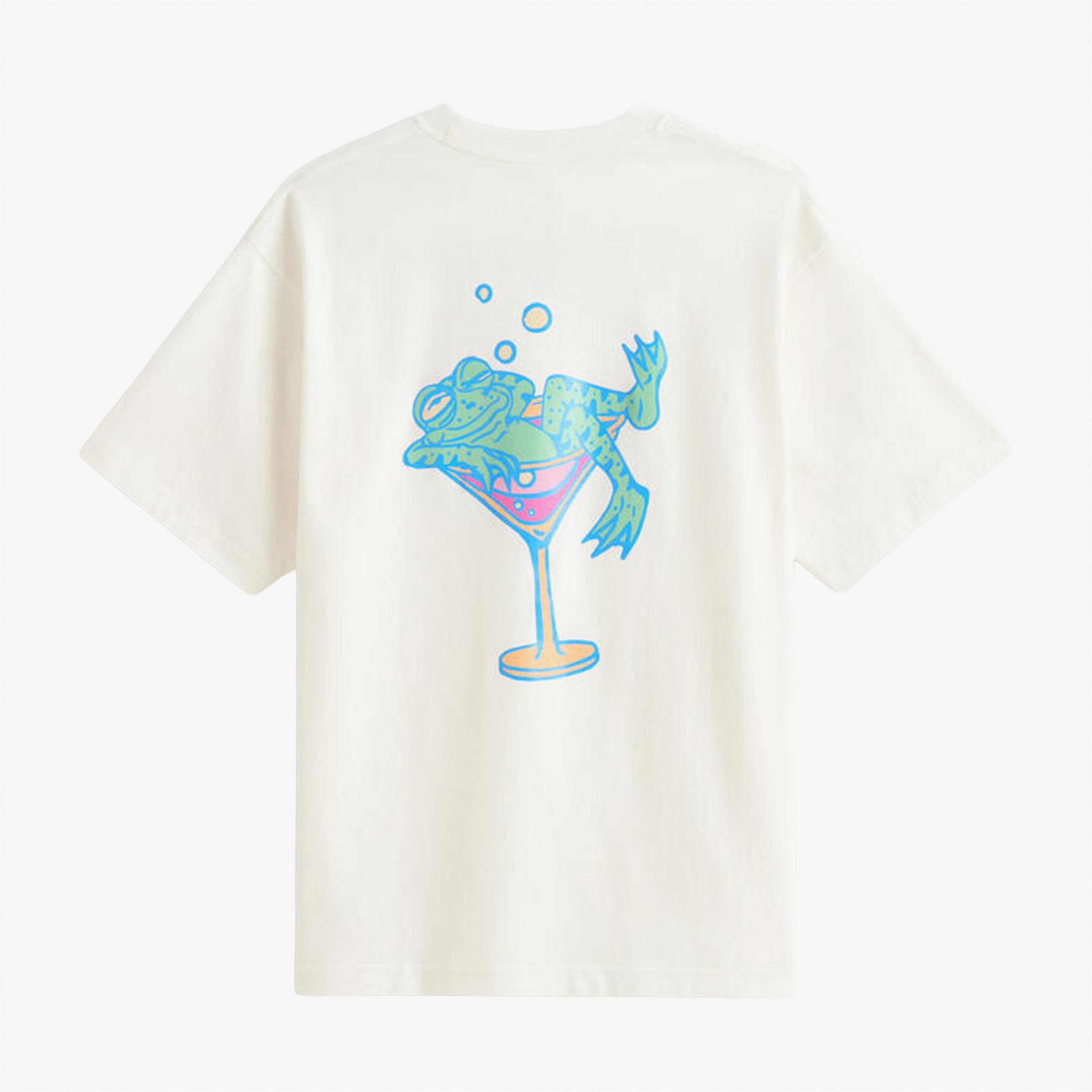 Vans Bar Hopper Erkek Beyaz T-Shirt
