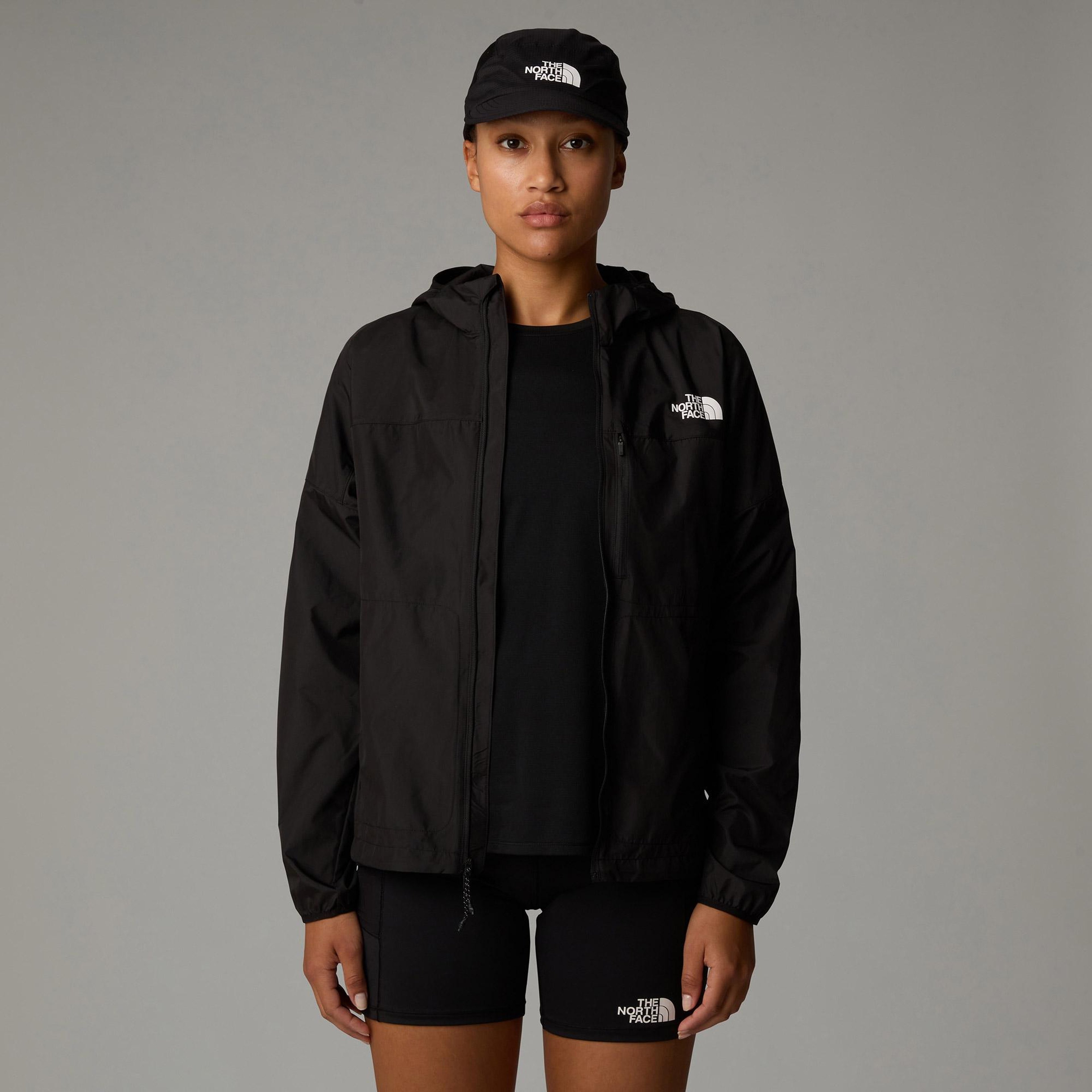 The North Face Higher Run Wind Kadın Siyah Koşu Ceketi