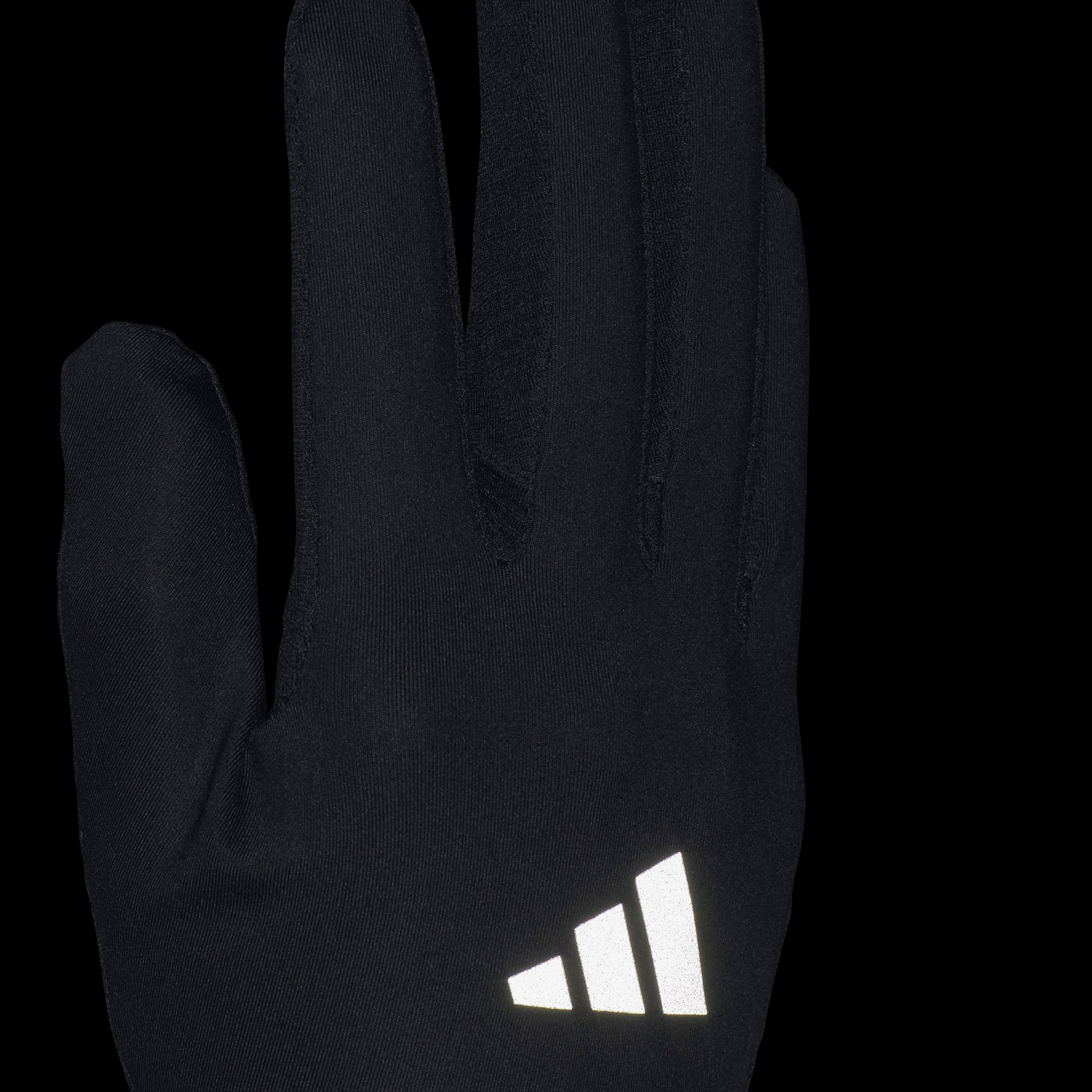 adidas Running Unisex Siyah Koşu Eldiven