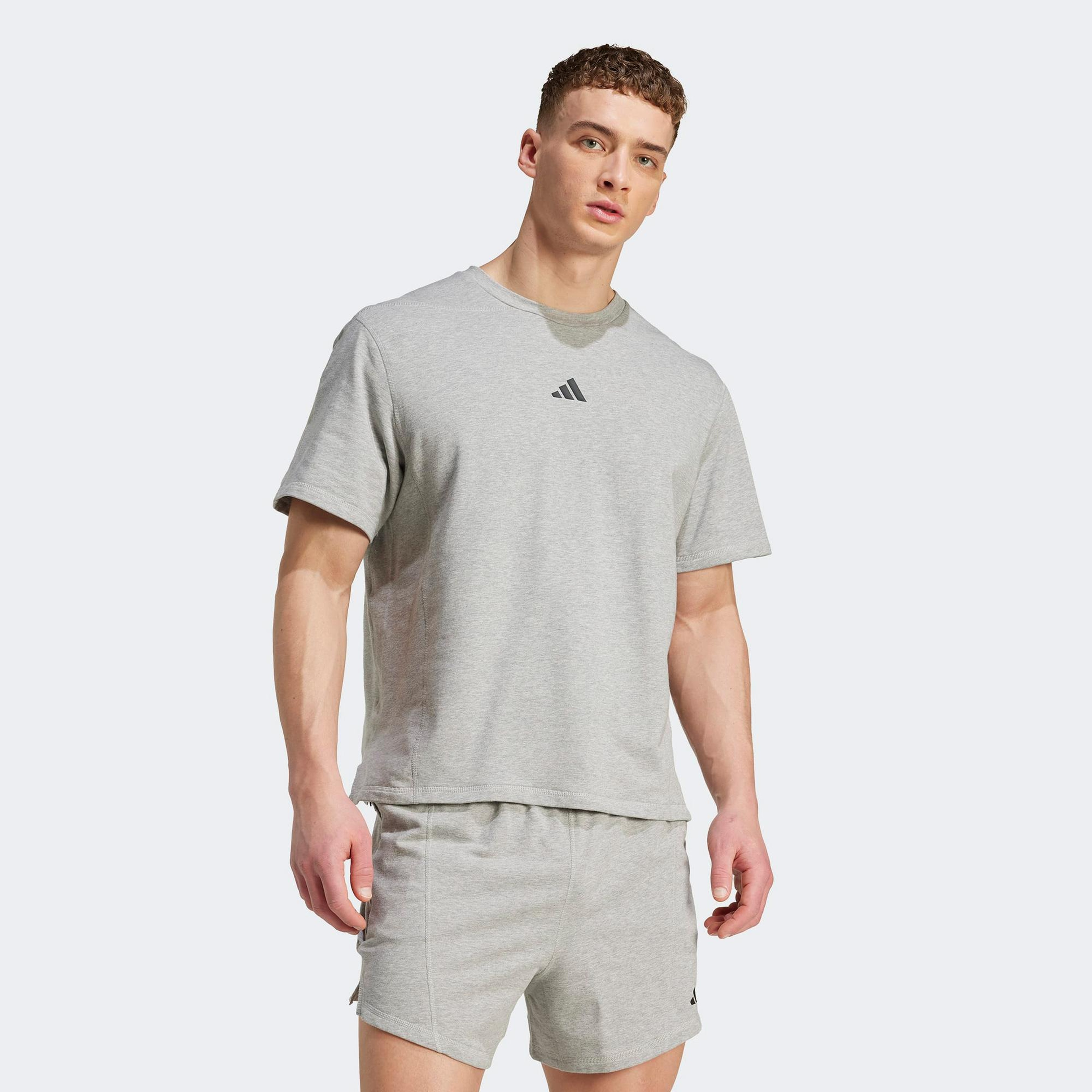 adidas D4T X Erkek Gri Antrenman T-Shirt