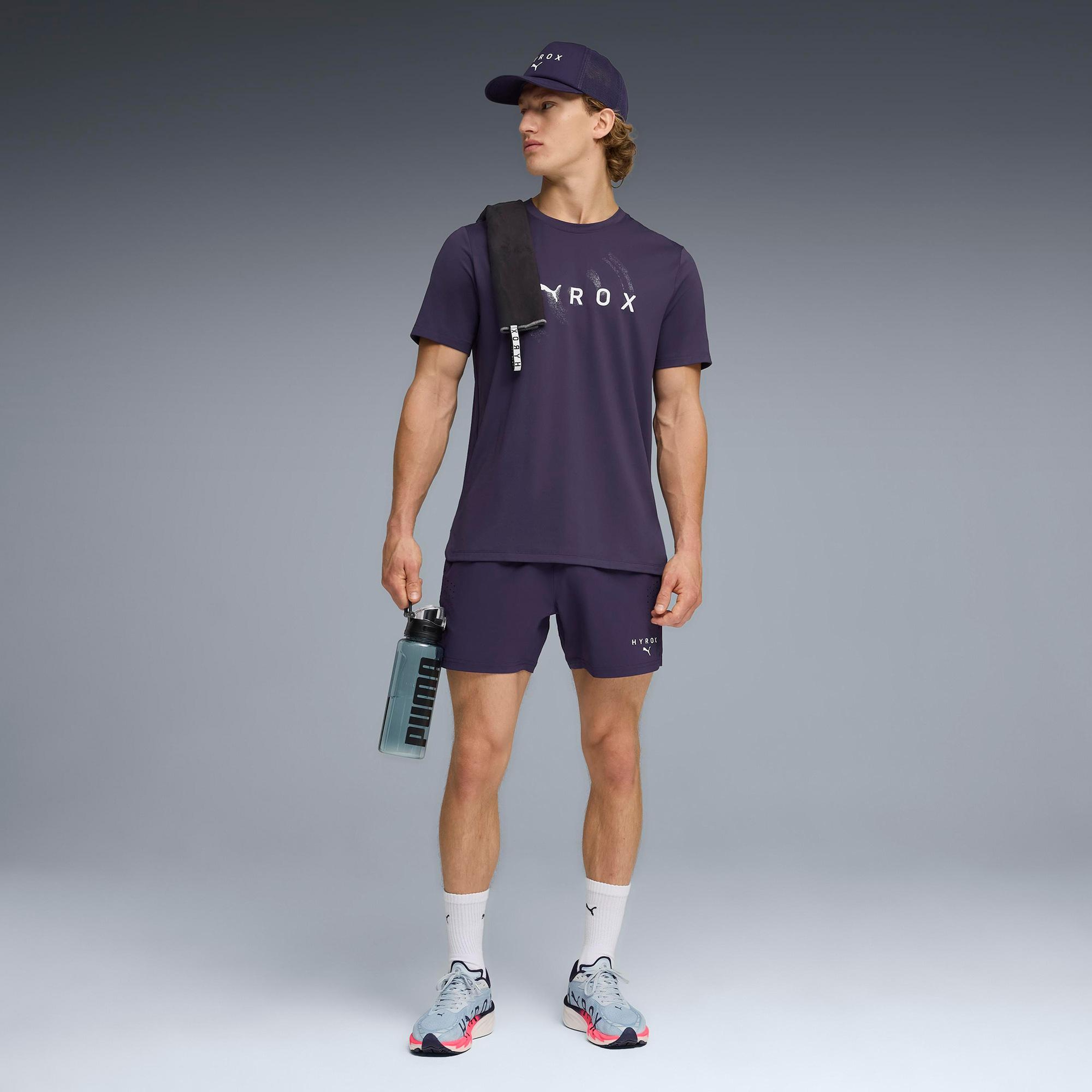 Puma x Hyrox Dryelite 5 Erkek Lacivert Antrenman Şortu