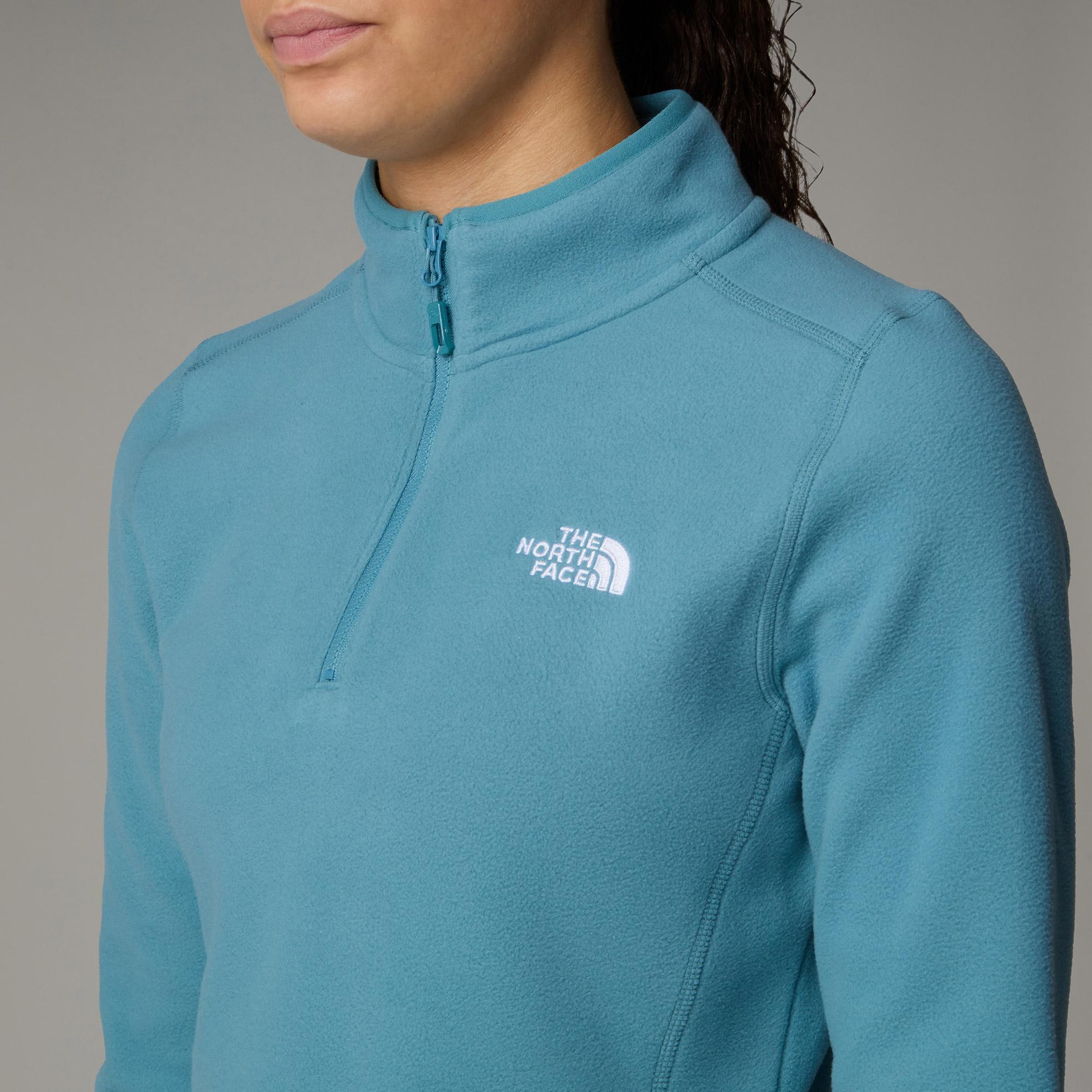 The North Face Glacier Zipped Kadın Yeşil Outdoor Polar
