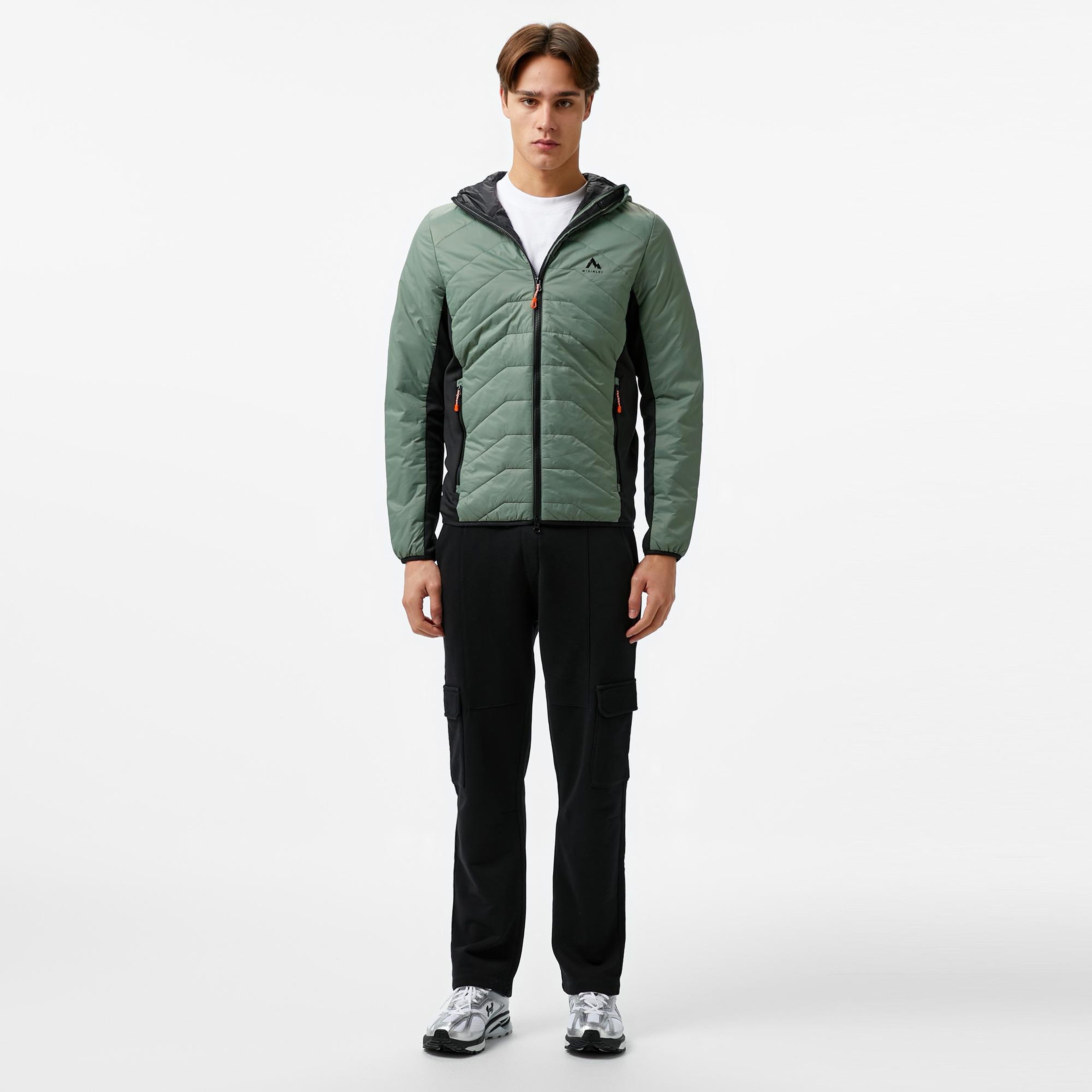 McKinley Savanna Fleece Hyb Erkek Yeşil Outdoor Mont