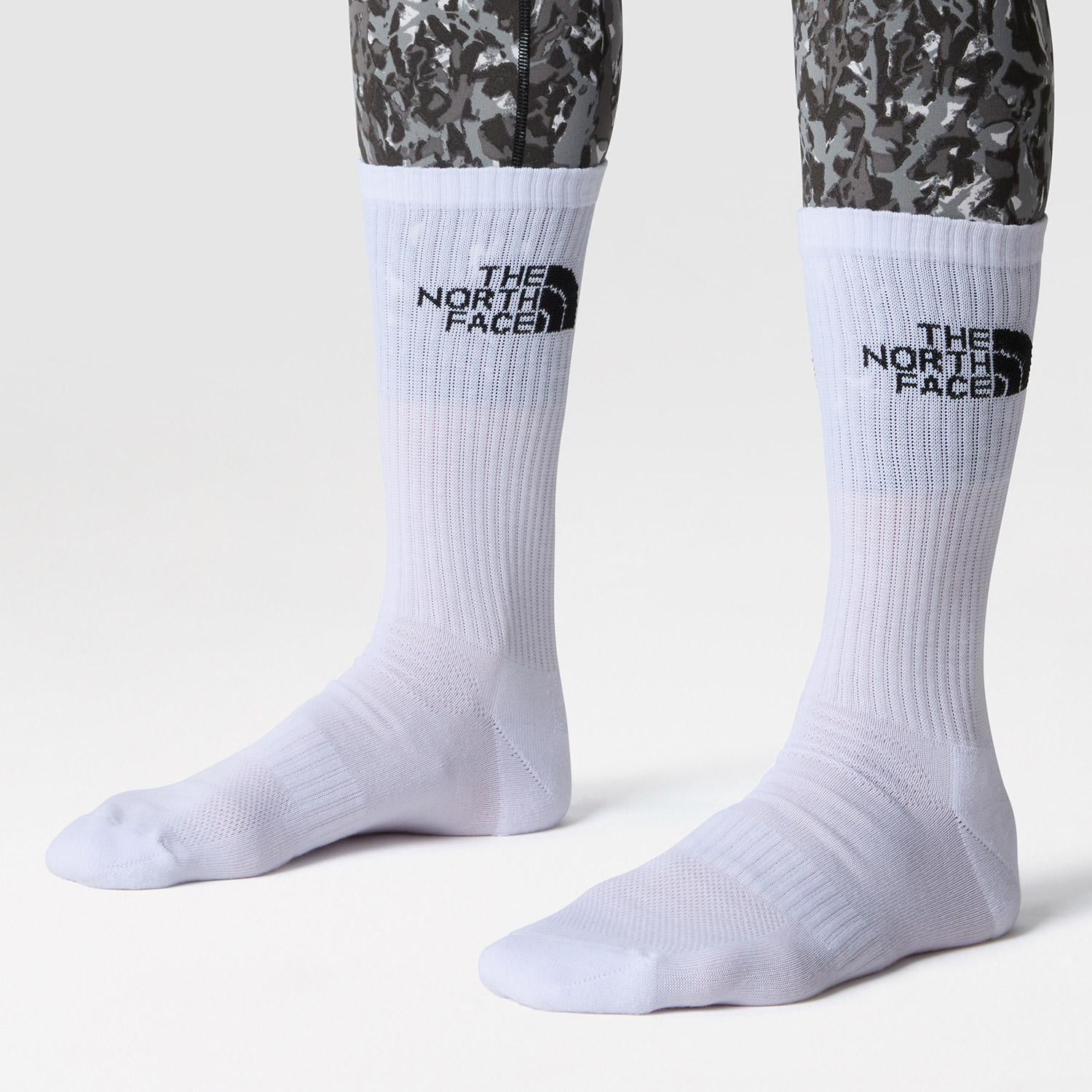 The North Face Multi Sport Crew Unisex 3lü Renkli Çorap