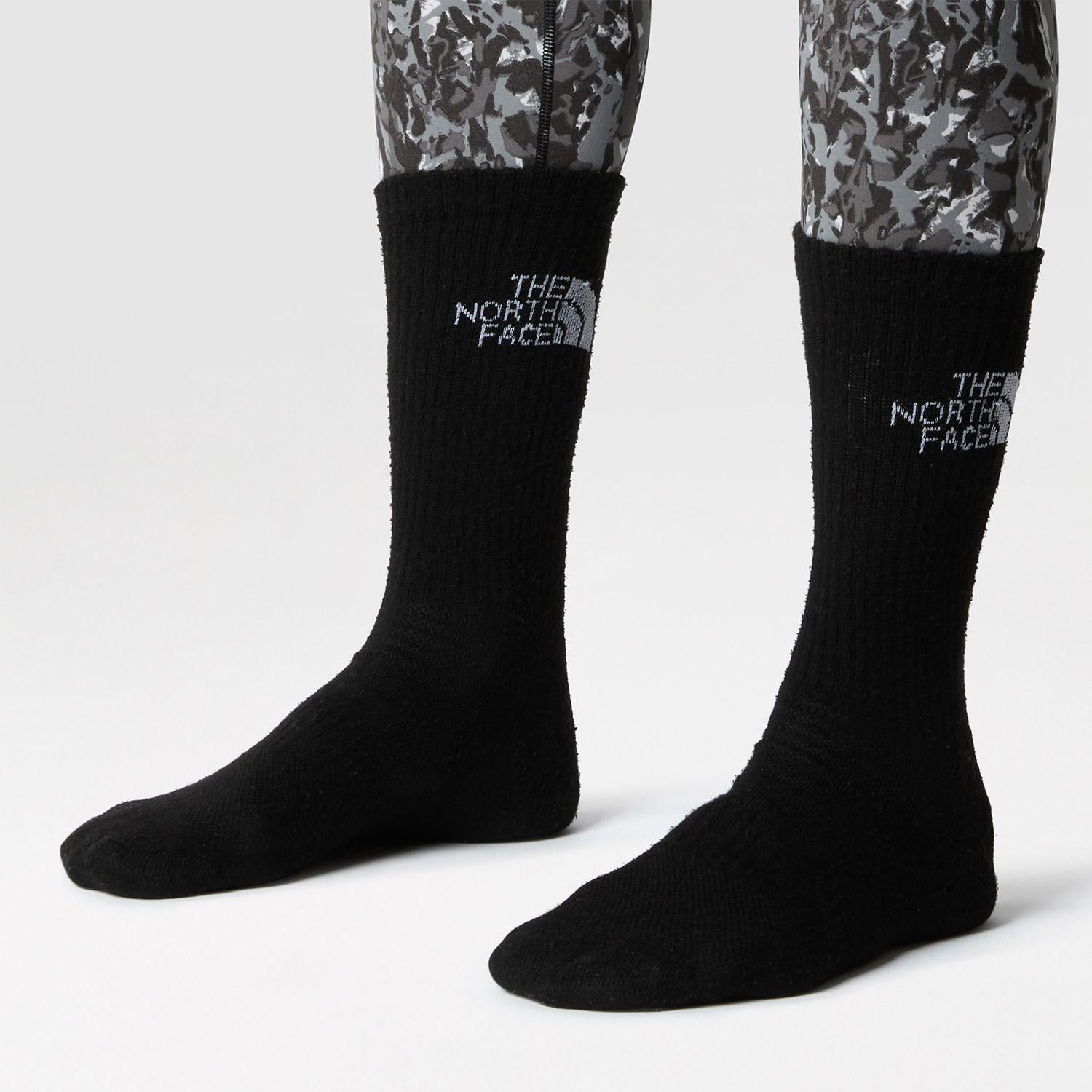 The North Face Multi Sport Crew Unisex 3lü Renkli Çorap