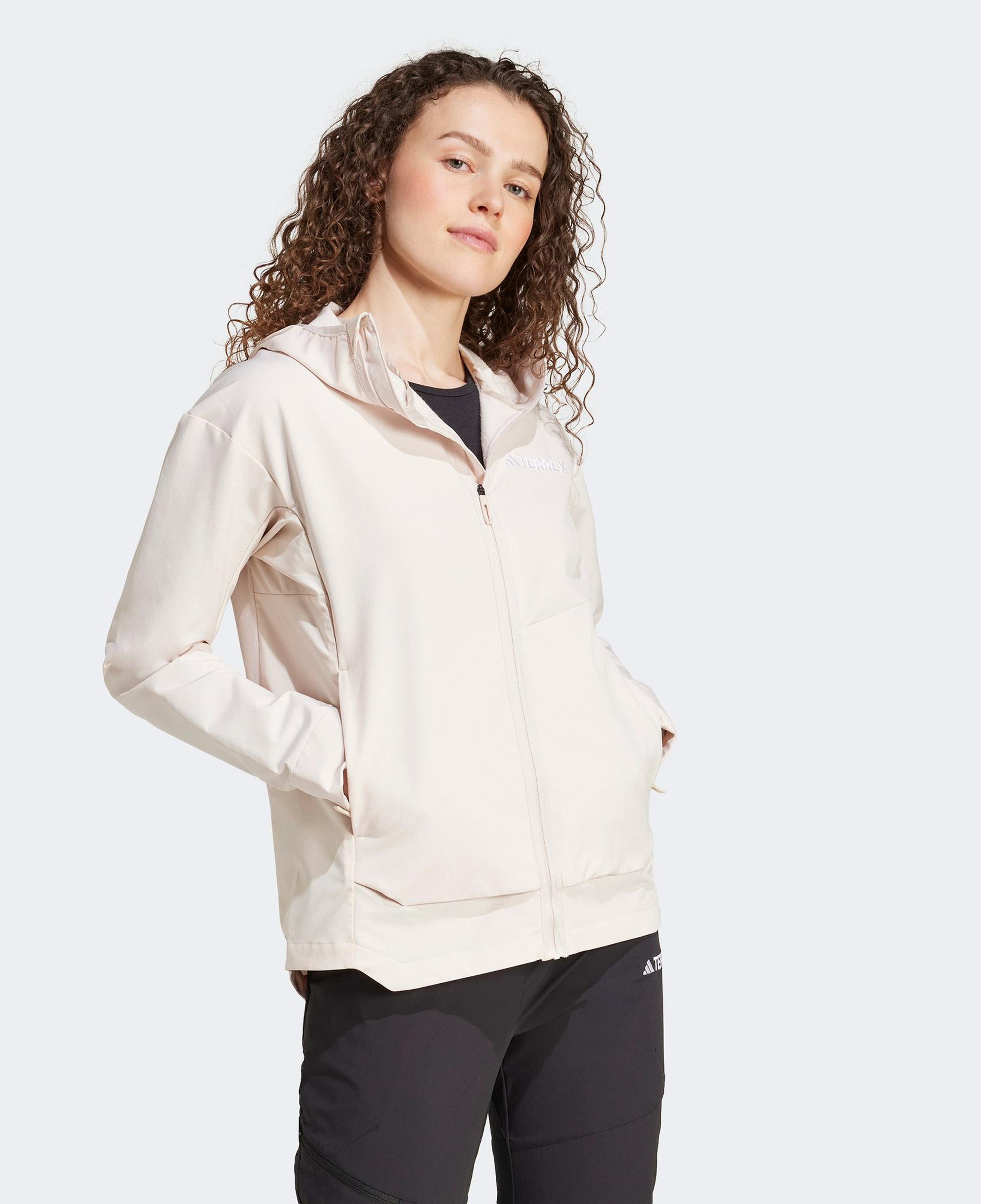 adidas Terrex Multisoftshell Kadın Pembe Günlük Ceket