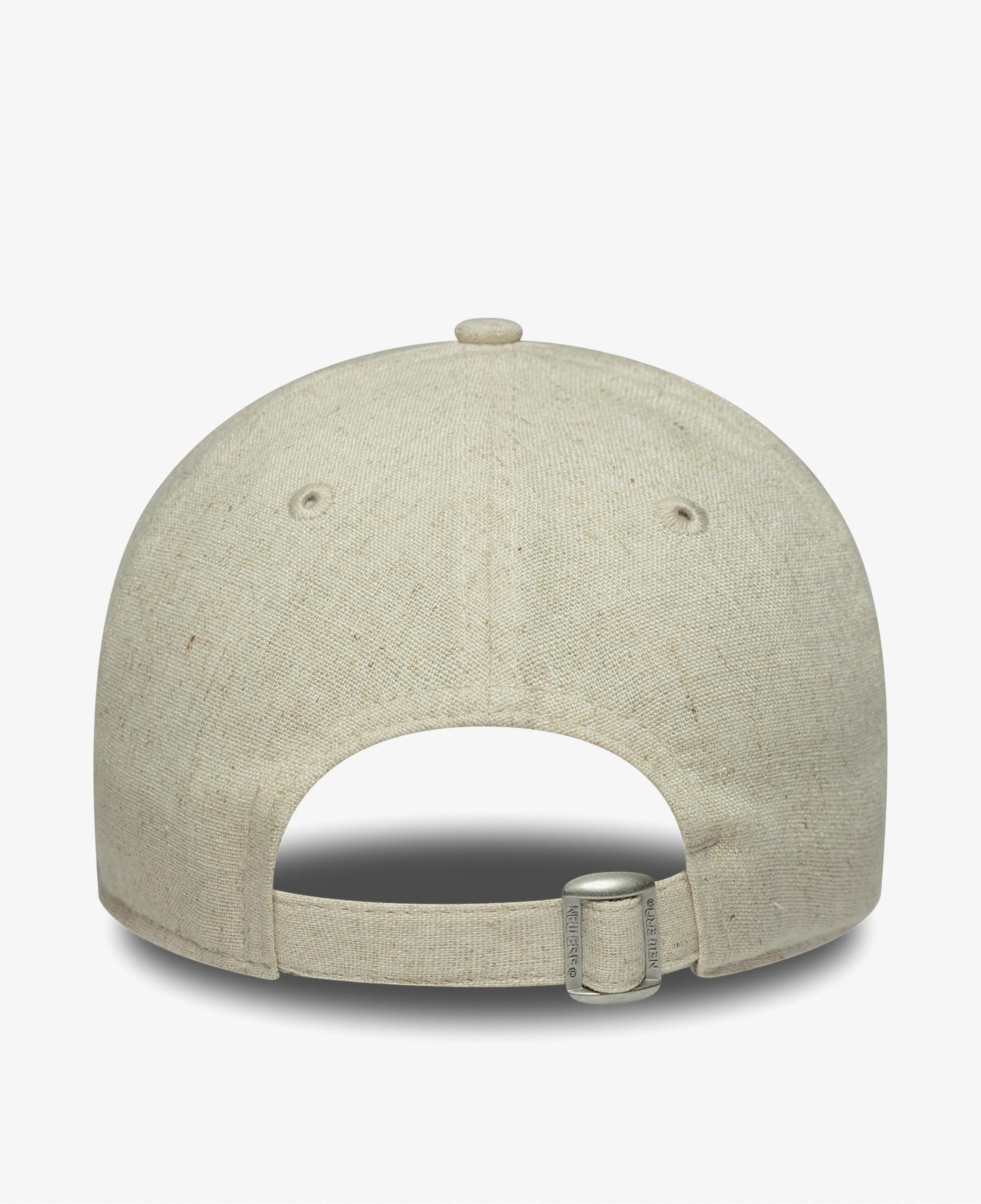 New Era 9Forty New York Yankes Mlb Linen Kadın Krem Şapka